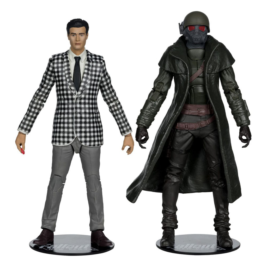 Fallout New Vegas Riot Ranger Armor And Benny Survivor McFarlane Toys Action Figure 2 Pack 2025 18cm – Fallout, McFarlane Toys, 18 cm, 2025, brand new collector item, Uncanny Collectibles Dublin Ireland