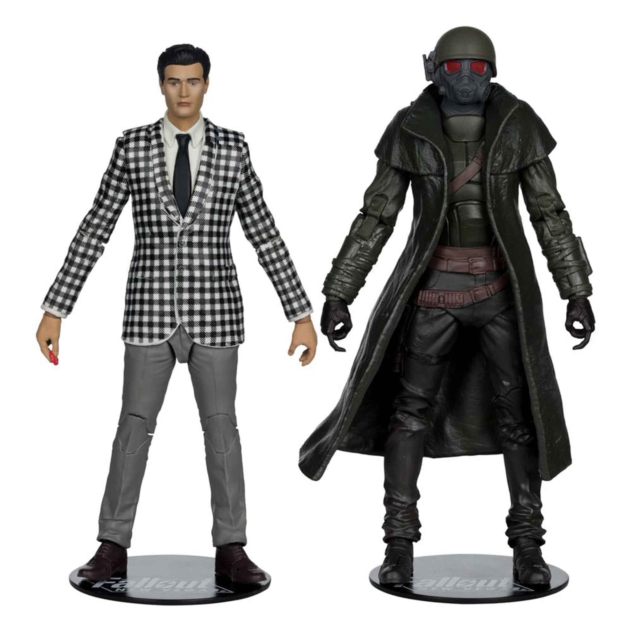 Fallout New Vegas Riot Ranger Armor And Benny Survivor McFarlane Toys Action Figure 2 Pack 2025 18cm – Fallout, McFarlane Toys, 18 cm, 2025, brand new collector item, Uncanny Collectibles Dublin Ireland