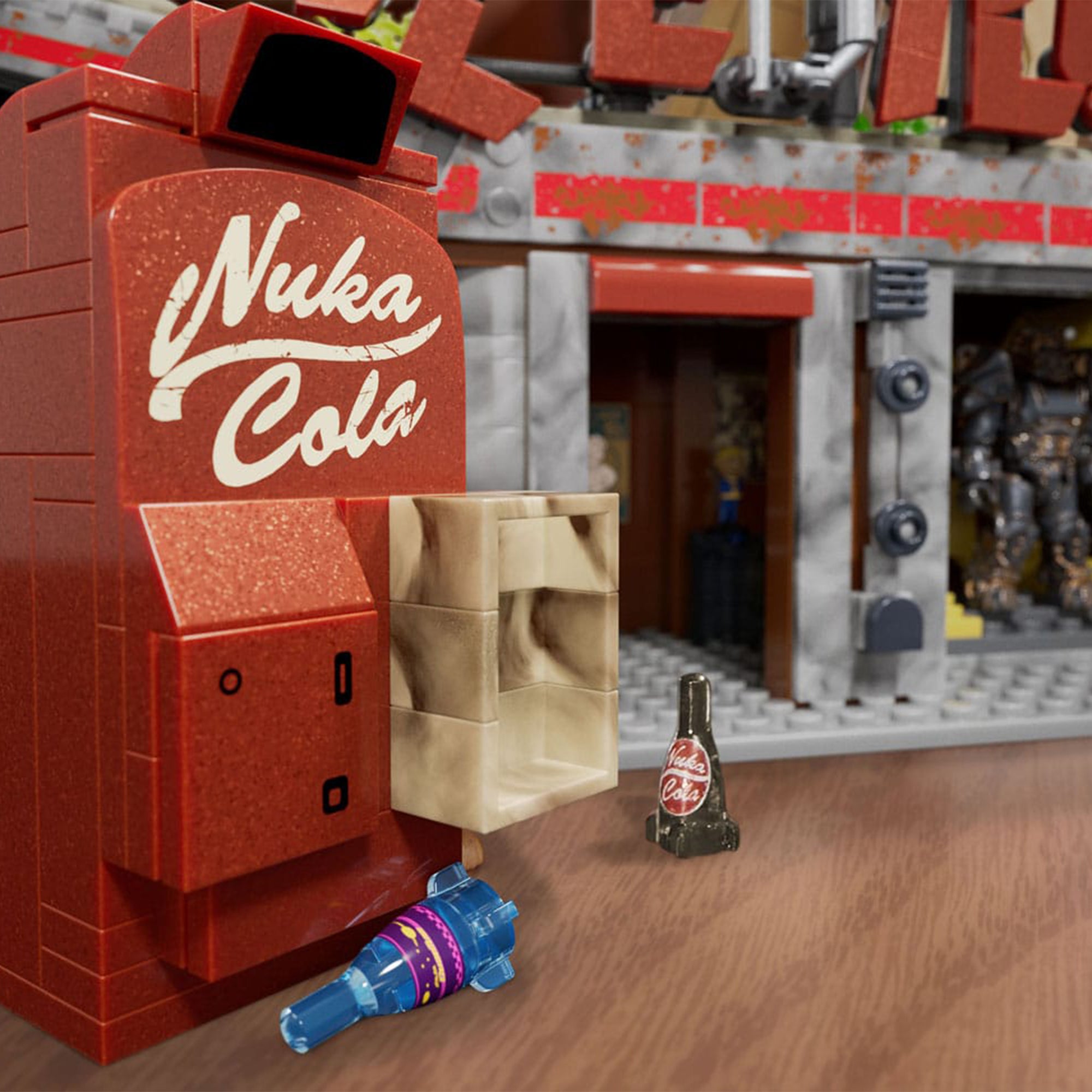 Fallout Red Rocket Truck Stop Mattel MEGA Construction Set