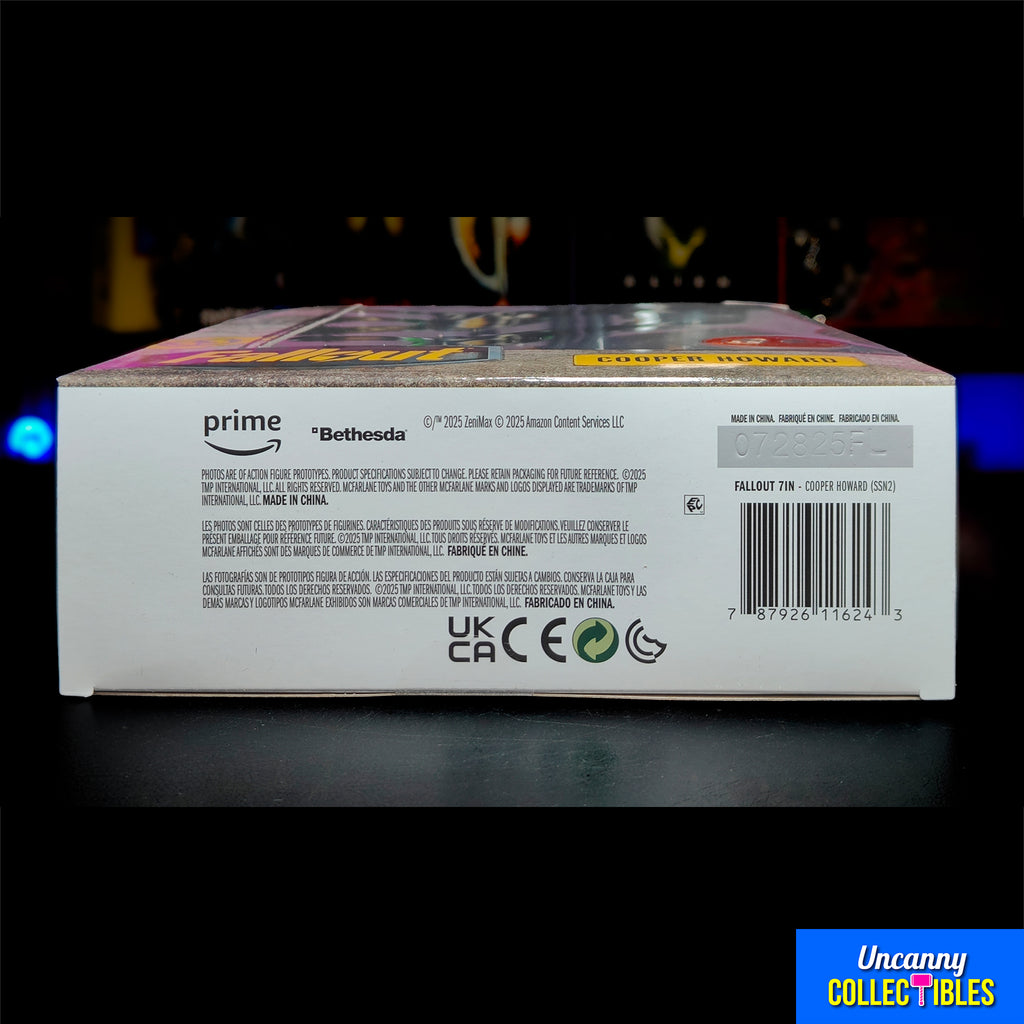 Fallout Season 2 Cooper Howard McFarlane Toys Action Figure Red Platinum Edition 2025 17cm