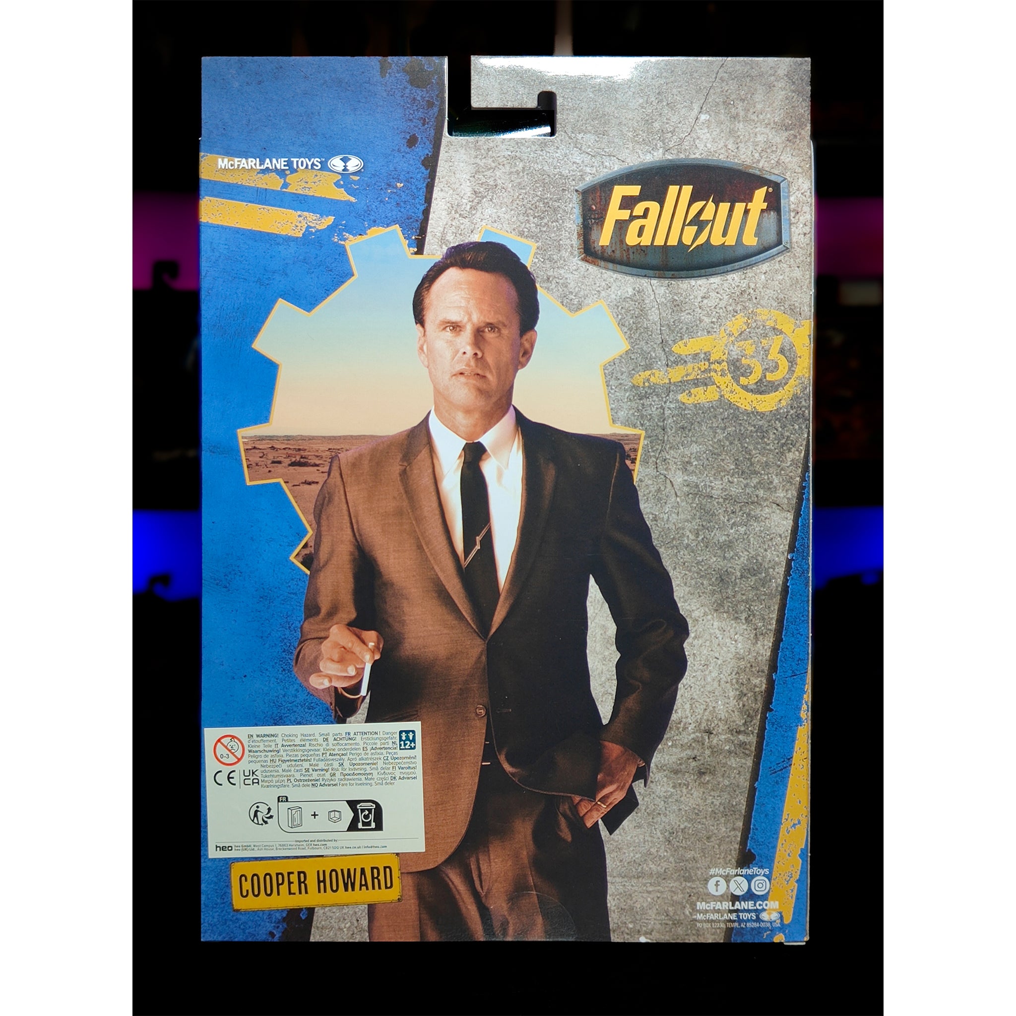Fallout Season 2 Cooper Howard McFarlane Toys Action Figure Red Platinum Edition 2025 17cm – Fallout, McFarlane Toys, 17 cm, 2025, brand new collector item, Uncanny Collectibles Dublin Ireland
