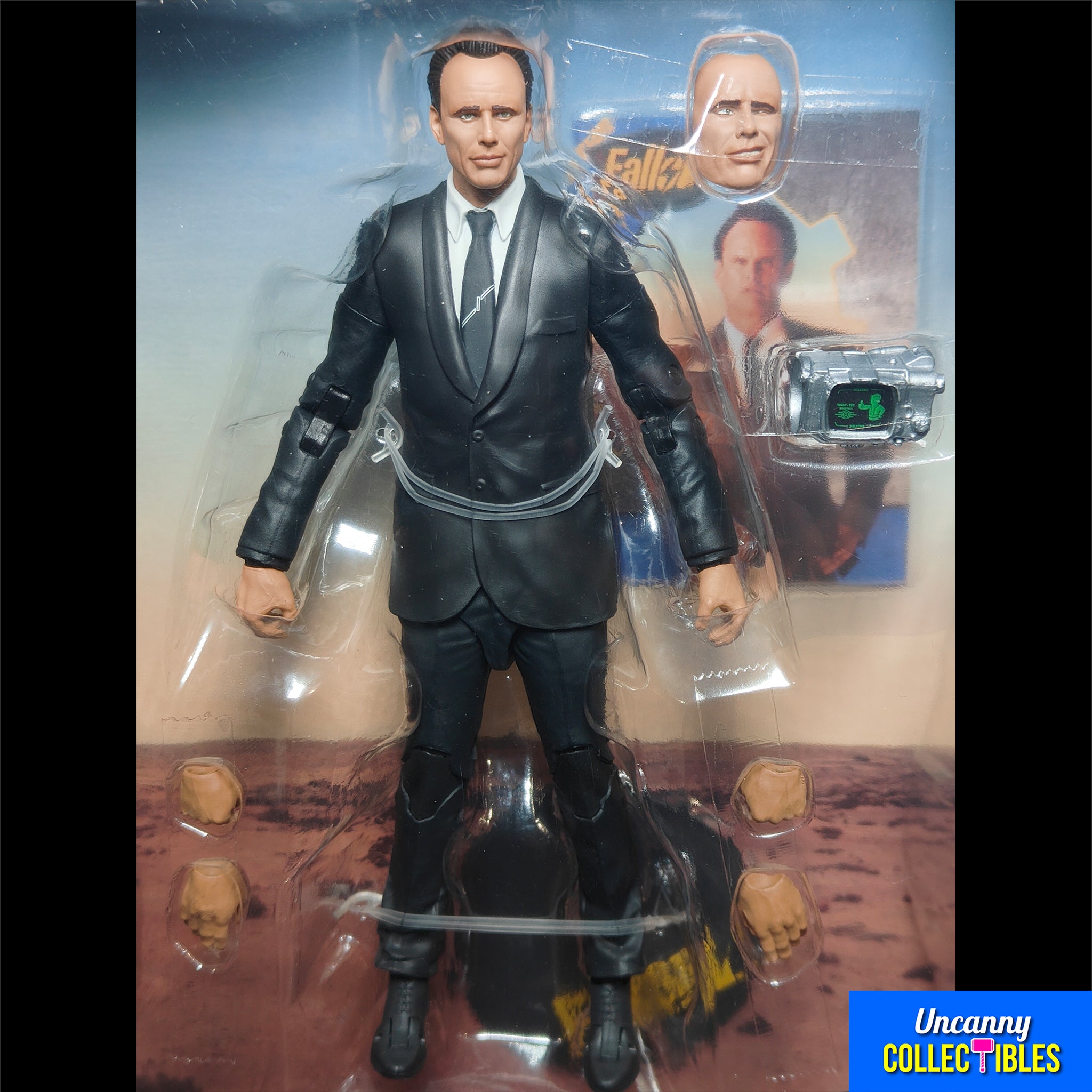 Fallout Season 2 Cooper Howard McFarlane Toys Action Figure Red Platinum Edition 2025 17cm