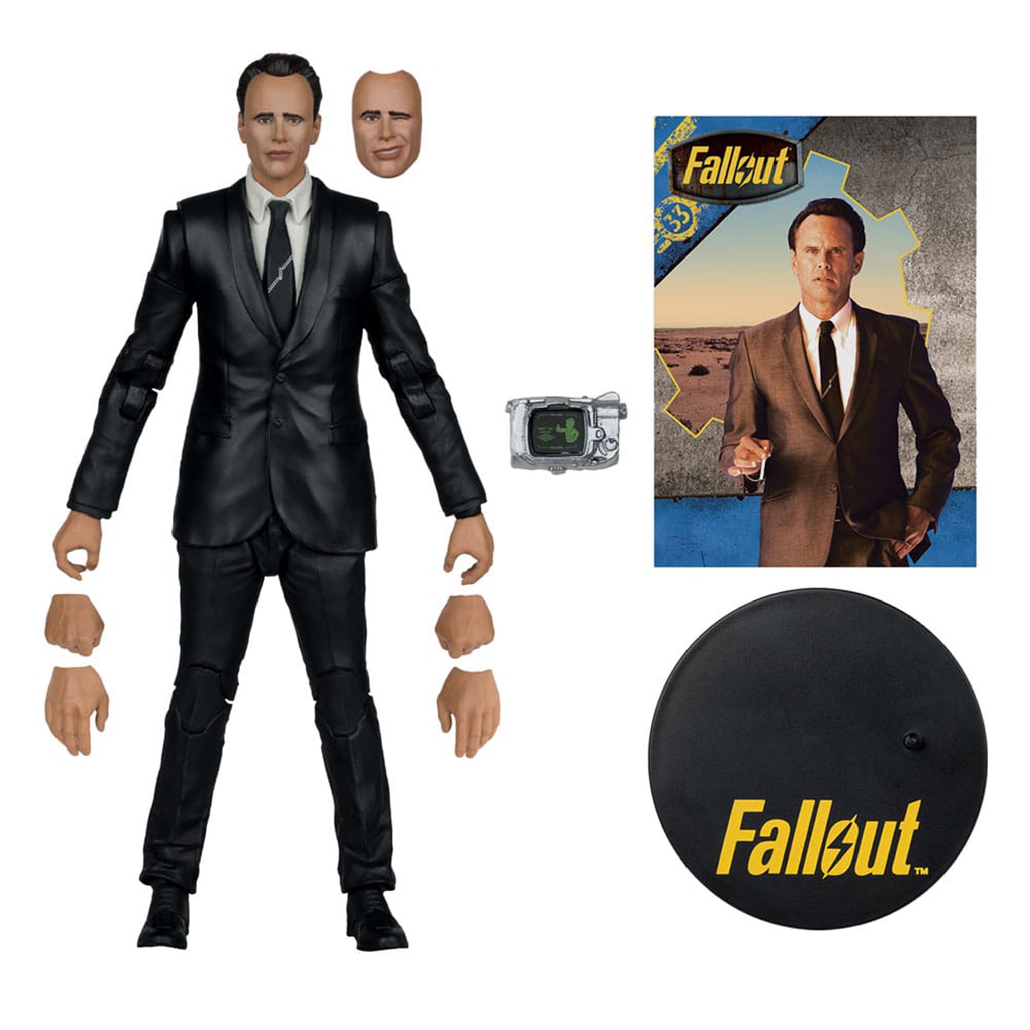 Fallout Season 2 Cooper Howard McFarlane Toys Action Figure Red Platinum Edition 2025 17cm