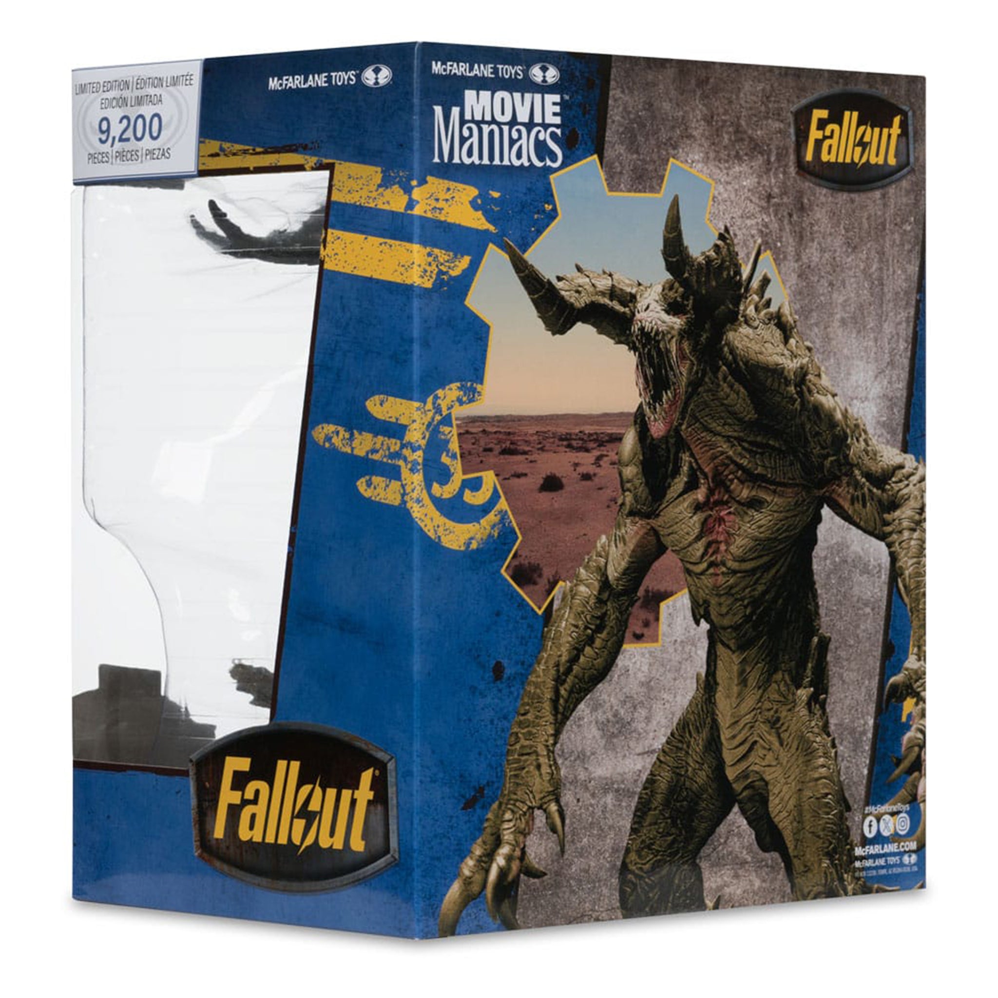 Fallout Season 2 Deathclaw Movie Maniacs McFarlane Toys Figure 2025 19cm – Fallout, McFarlane Toys, 19 cm, 2025, brand new collector item, Uncanny Collectibles Dublin Ireland