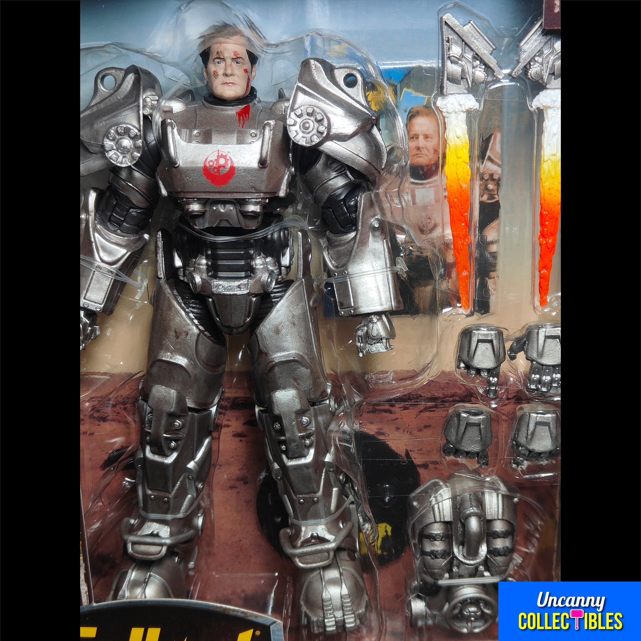 Fallout Season 2  Hank MacLean McFarlane Toys Action Figure 2025 19cm – Fallout, McFarlane Toys, 19 cm, 2025, brand new collector item, Uncanny Collectibles Dublin Ireland