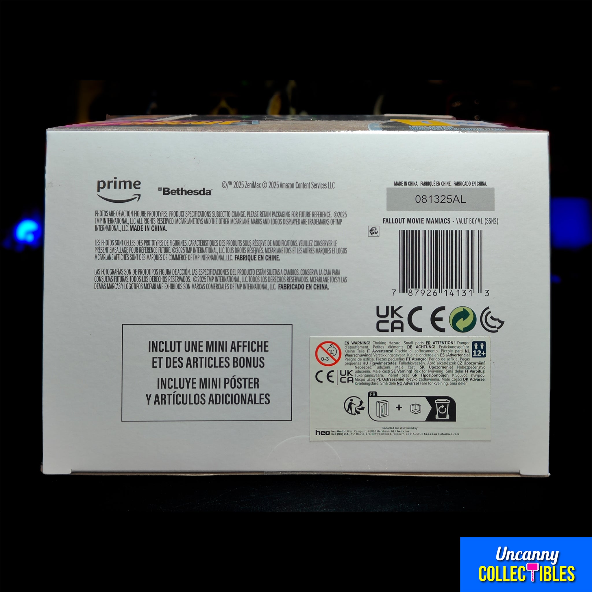 Fallout Season 2 Hank MacLean Movie Maniacs McFarlane Toys Red Platinum Edition Figure 2025 17cm