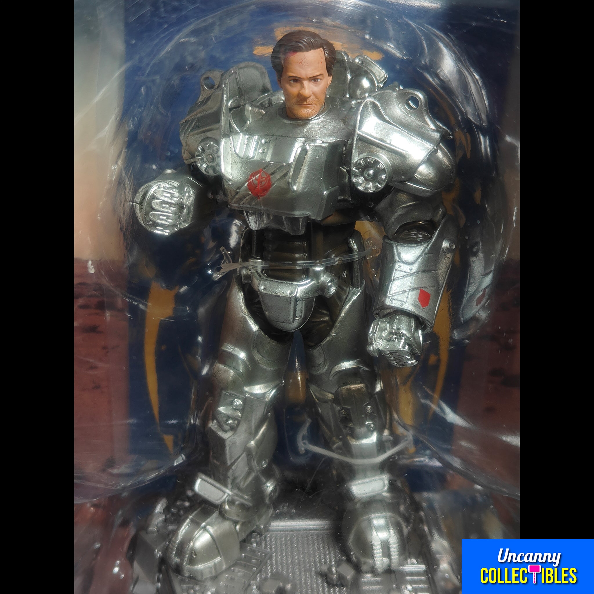 Fallout Season 2 Hank MacLean Movie Maniacs McFarlane Toys Red Platinum Edition Figure 2025 17cm – Fallout, McFarlane Toys, 17 cm, 2025, brand new collector item, Uncanny Collectibles Dublin Ireland