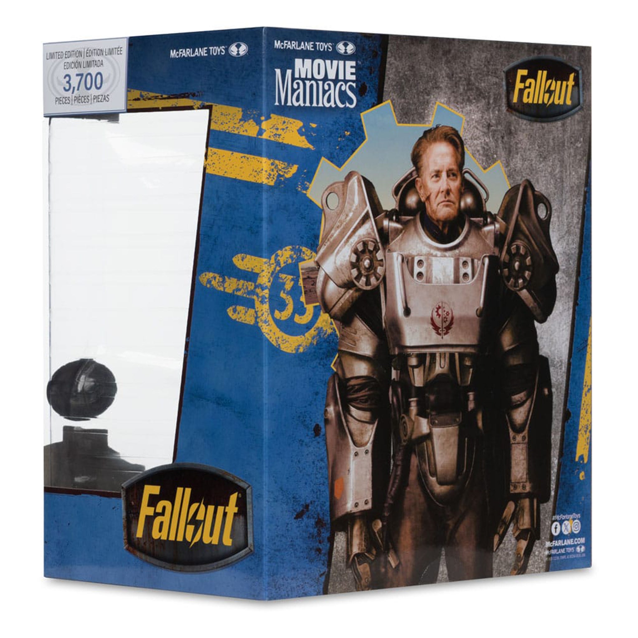 Fallout Season 2 Hank MacLean Movie Maniacs McFarlane Toys Red Platinum Edition Figure 2025 17cm – Fallout, McFarlane Toys, 17 cm, 2025, brand new collector item, Uncanny Collectibles Dublin Ireland