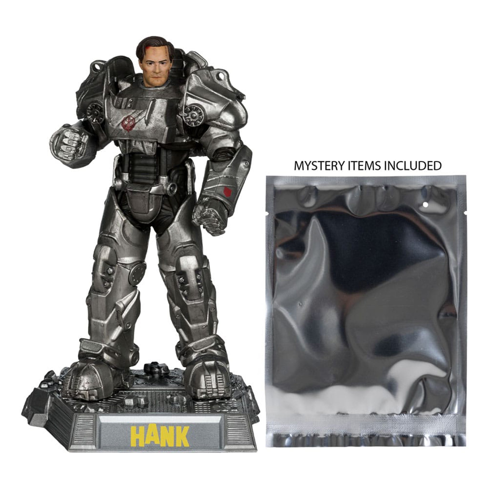 Fallout Season 2 Hank MacLean Movie Maniacs McFarlane Toys Red Platinum Edition Figure 2025 17cm – Fallout, McFarlane Toys, 17 cm, 2025, brand new collector item, Uncanny Collectibles Dublin Ireland