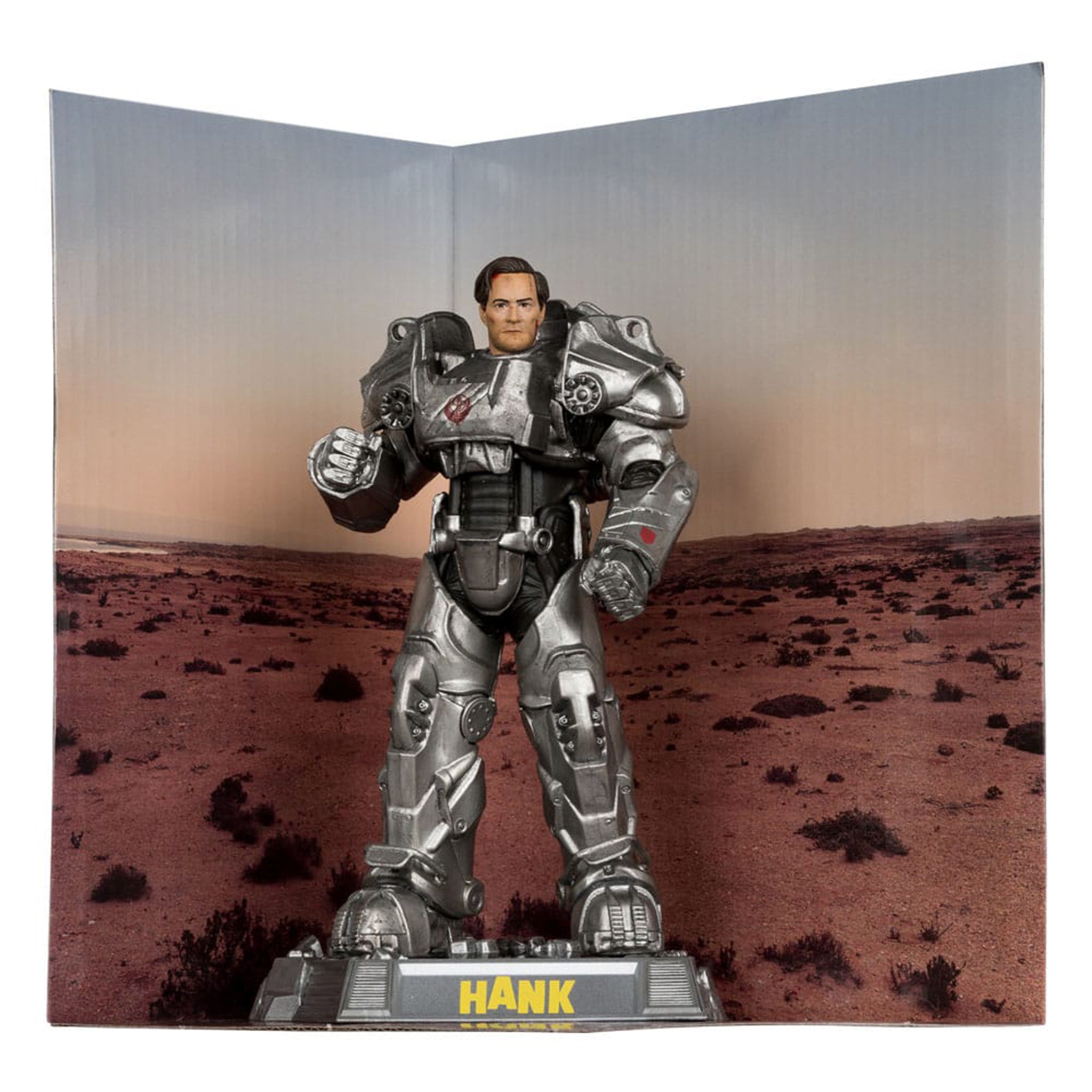 Fallout Season 2 Hank MacLean Movie Maniacs McFarlane Toys Red Platinum Edition Figure 2025 17cm