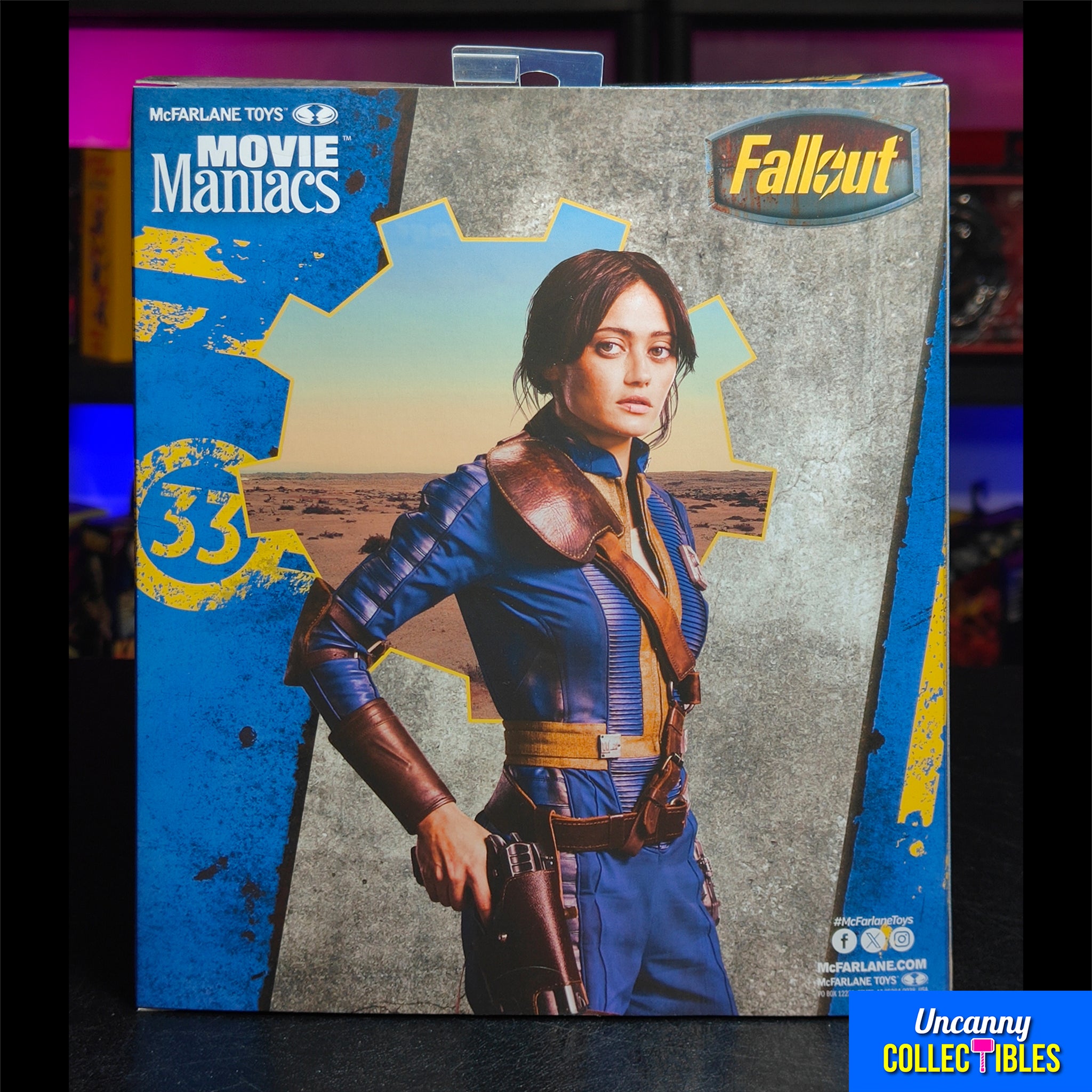 Fallout Season 2 Lucy Movie Maniacs McFarlane Toys Figure 2025 15cm