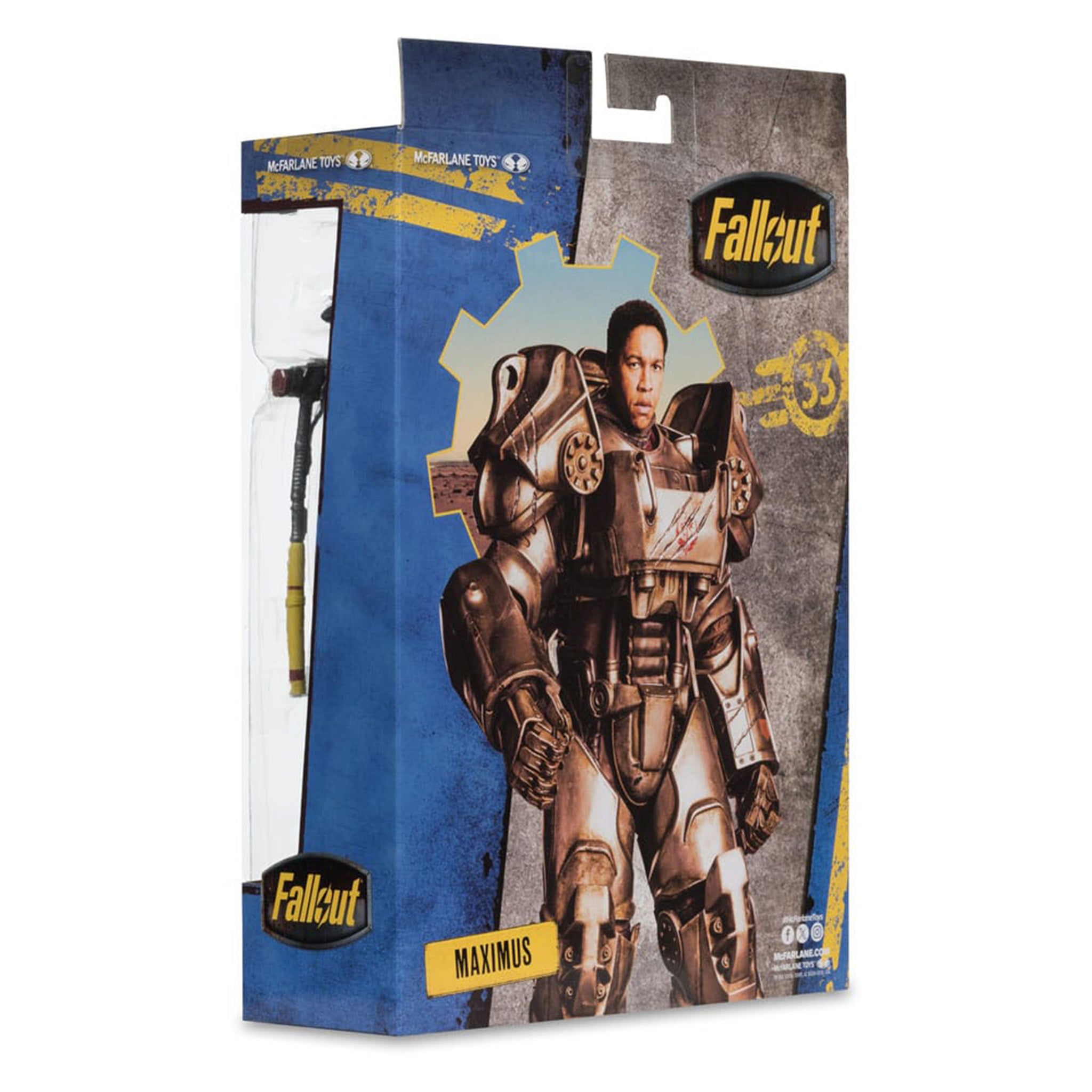 Fallout Season 2 Maximus McFarlane Toys Action Figure 2025 19cm – Fallout, McFarlane Toys, 19 cm, 2025, brand new collector item, Uncanny Collectibles Dublin Ireland