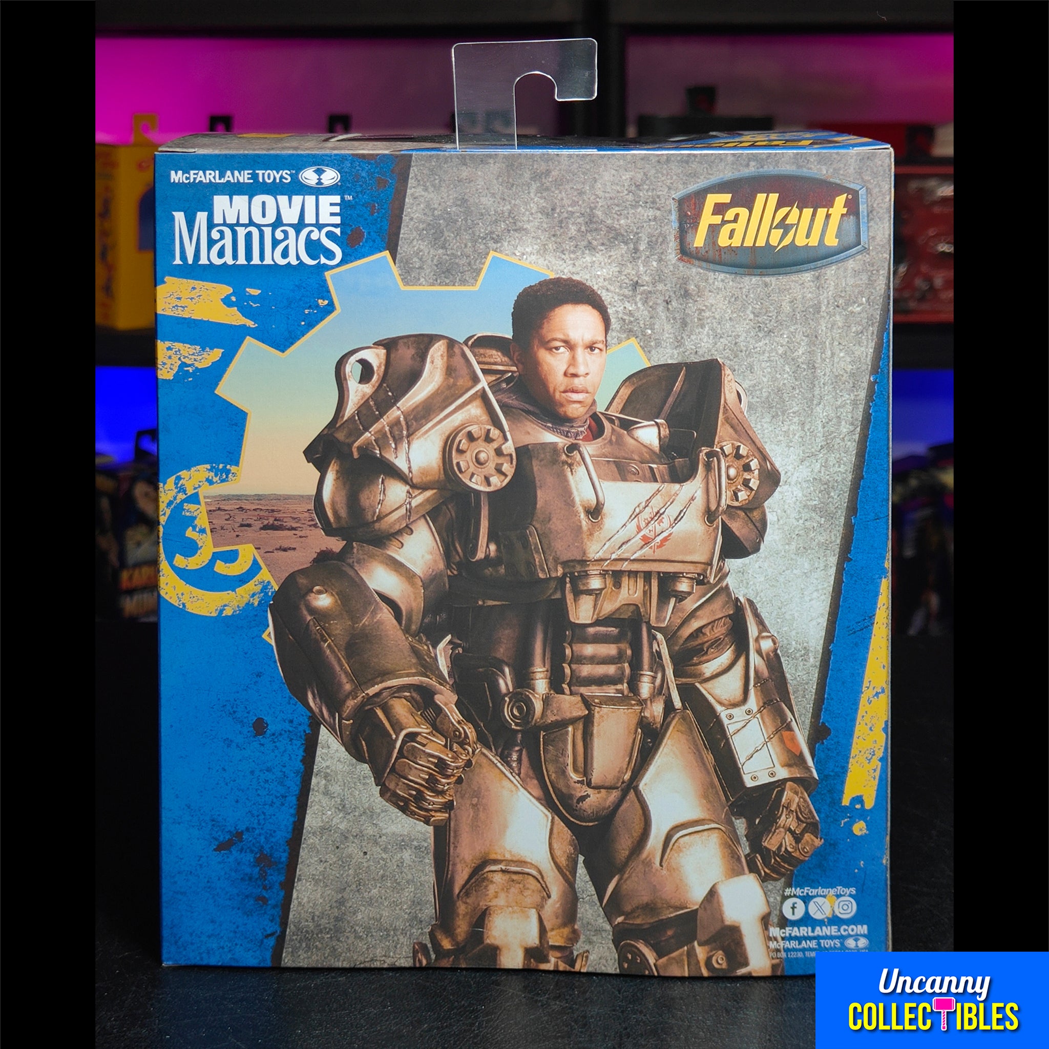 Fallout Season 2 Maximus Movie Maniacs McFarlane Toys Figure 2025 17cm – Fallout, McFarlane Toys, 17 cm, 2025, brand new collector item, Uncanny Collectibles Dublin Ireland