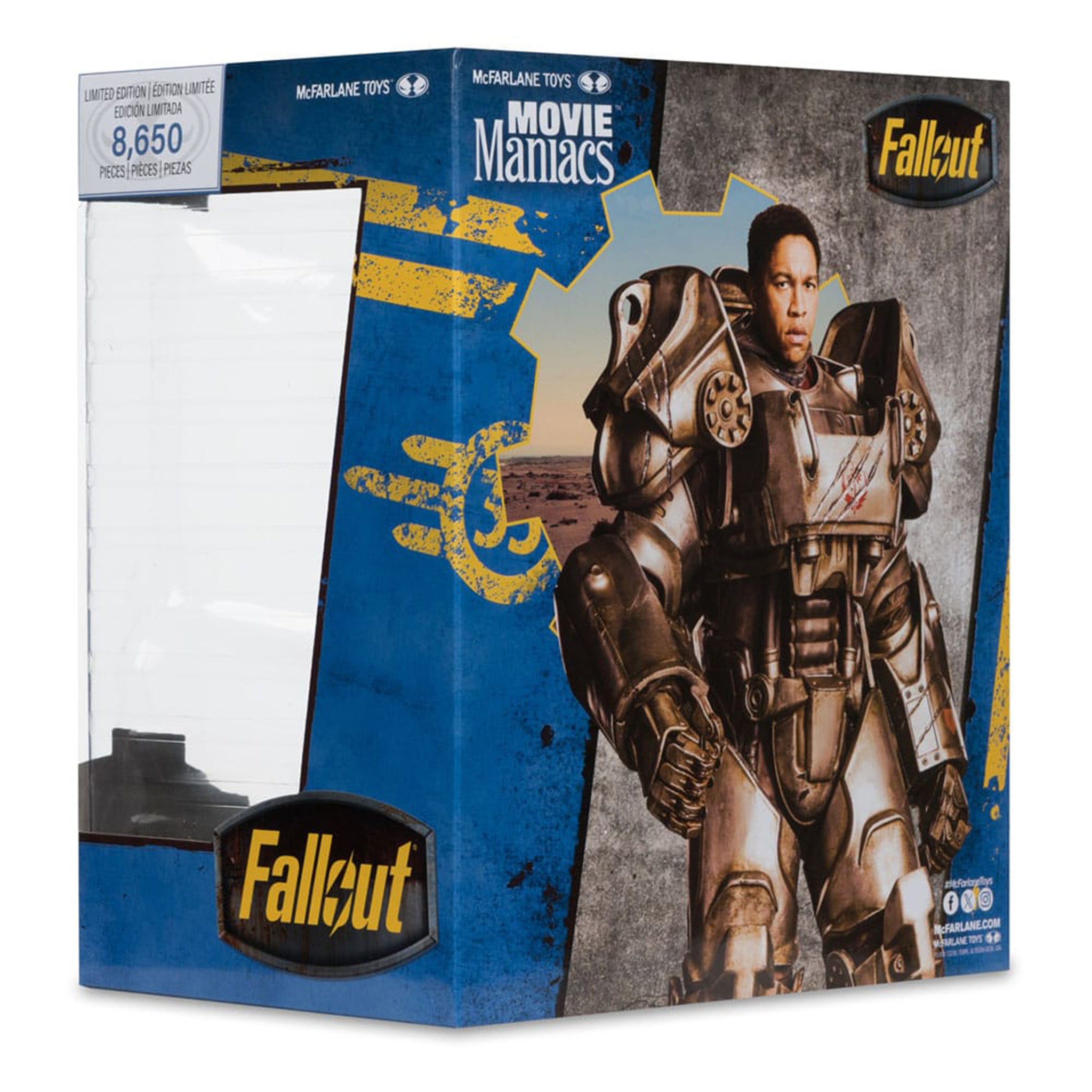 Fallout Season 2 Maximus Movie Maniacs McFarlane Toys Figure 2025 17cm – Fallout, McFarlane Toys, 17 cm, 2025, brand new collector item, Uncanny Collectibles Dublin Ireland