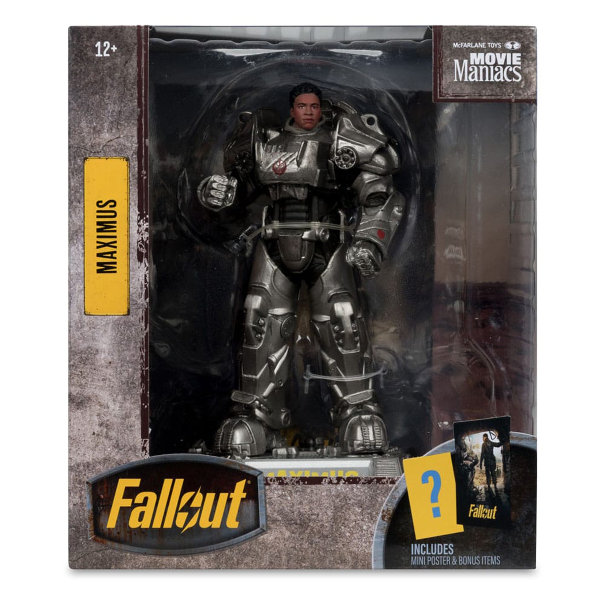 Fallout Season 2 Maximus Movie Maniacs McFarlane Toys Figure 2025 17cm – Fallout, McFarlane Toys, 17 cm, 2025, brand new collector item, Uncanny Collectibles Dublin Ireland