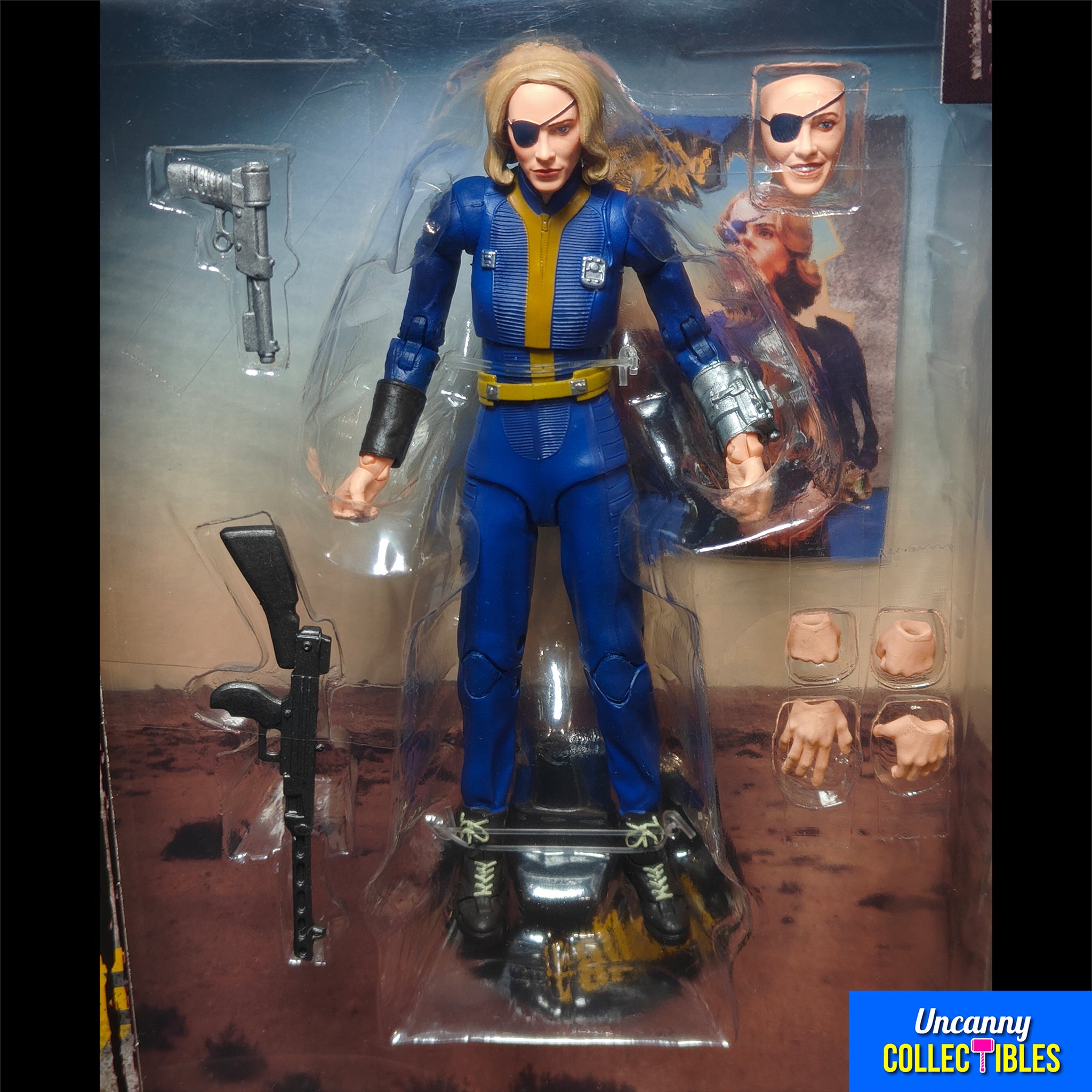 Fallout Season 2 Steph Harper McFarlane Toys Action Figure 2025 16cm – Fallout, McFarlane Toys, 16 cm, 2025, brand new collector item, Uncanny Collectibles Dublin Ireland