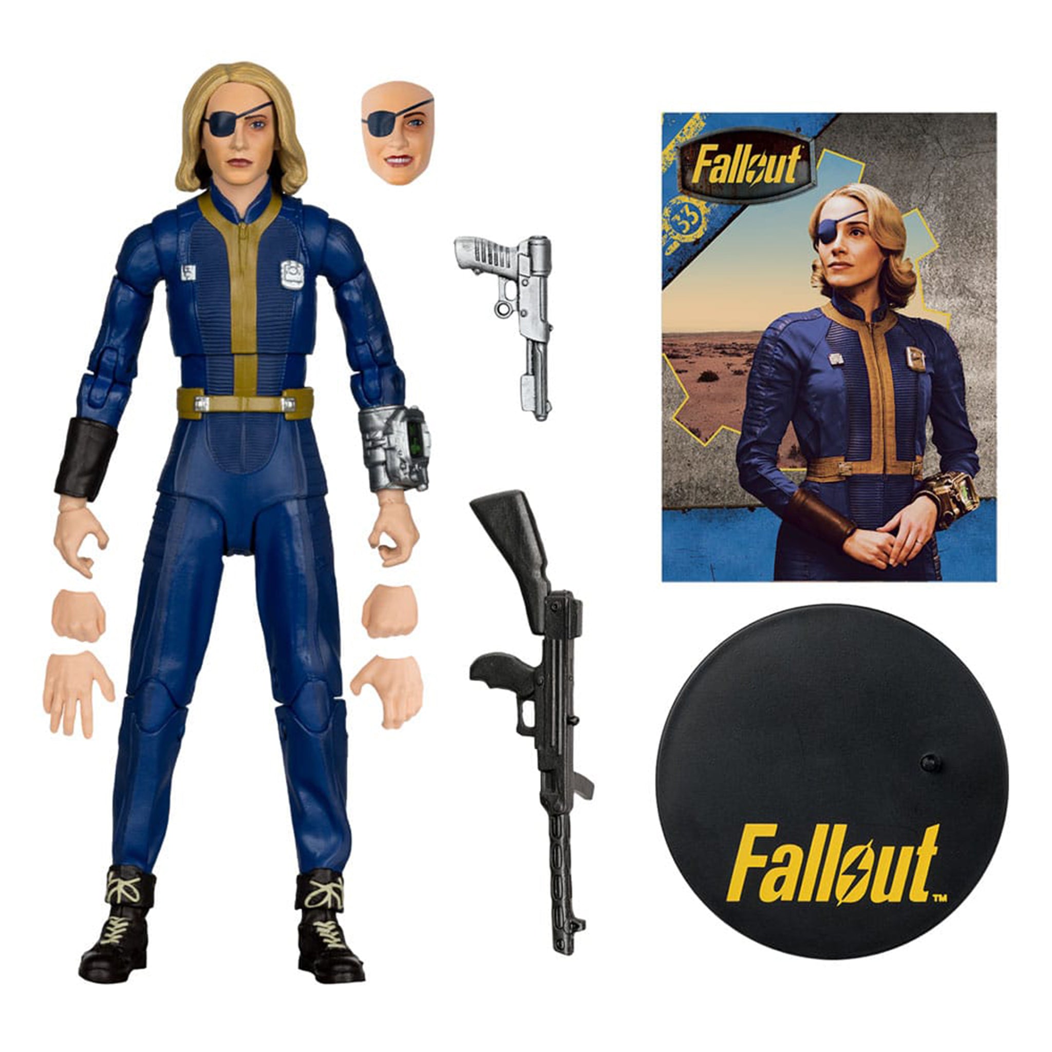 Fallout Season 2 Steph Harper McFarlane Toys Action Figure 2025 16cm – Fallout, McFarlane Toys, 16 cm, 2025, brand new collector item, Uncanny Collectibles Dublin Ireland