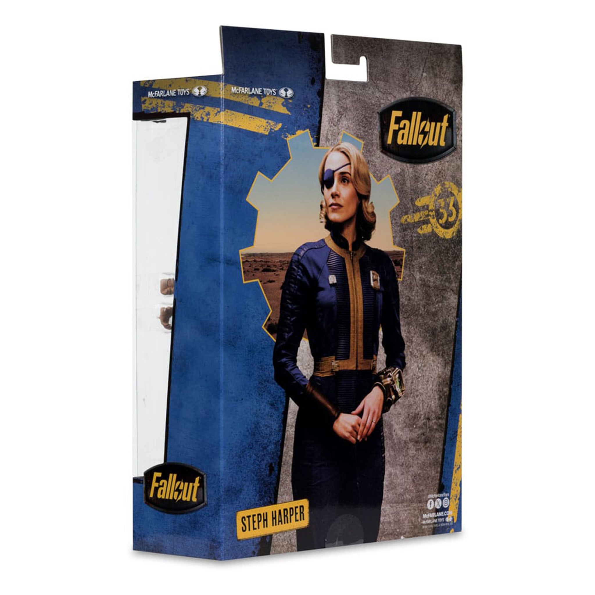 Fallout Season 2 Steph Harper McFarlane Toys Action Figure 2025 16cm – Fallout, McFarlane Toys, 16 cm, 2025, brand new collector item, Uncanny Collectibles Dublin Ireland