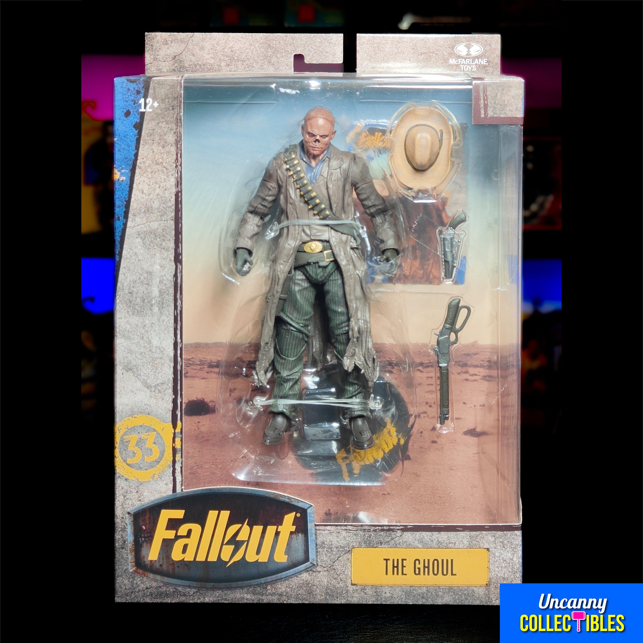 Fallout Season 2 The Ghoul McFarlane Toys Action Figure 2025 17cm – Fallout, McFarlane Toys, 17 cm, 2025, brand new collector item, Uncanny Collectibles Dublin Ireland