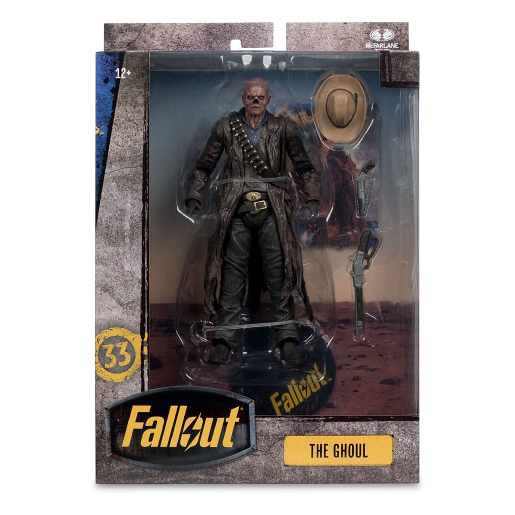 Fallout Season 2 The Ghoul McFarlane Toys Action Figure 2025 17cm – Fallout, McFarlane Toys, 17 cm, 2025, brand new collector item, Uncanny Collectibles Dublin Ireland