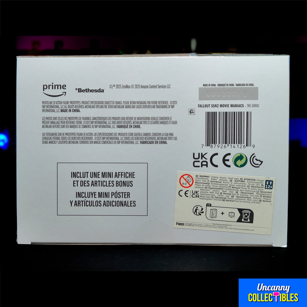 Fallout Season 2 The Ghoul Movie Maniacs McFarlane Toys Figure 2025 17cm