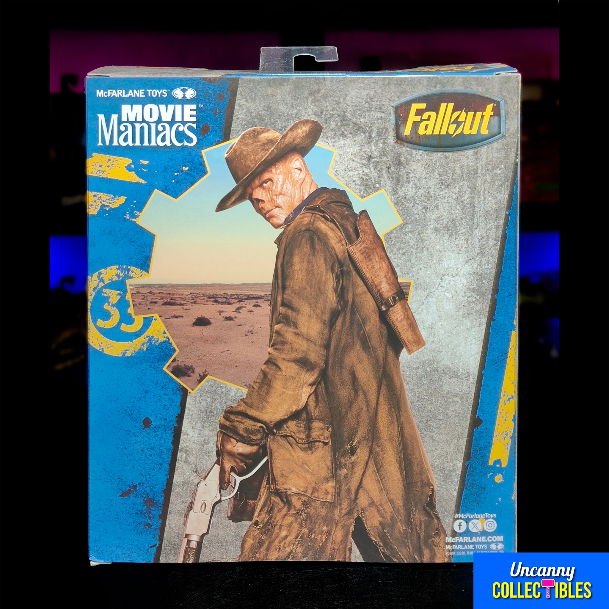 Fallout Season 2 The Ghoul Movie Maniacs McFarlane Toys Figure 2025 17cm – Fallout, McFarlane Toys, 17 cm, 2025, brand new collector item, Uncanny Collectibles Dublin Ireland