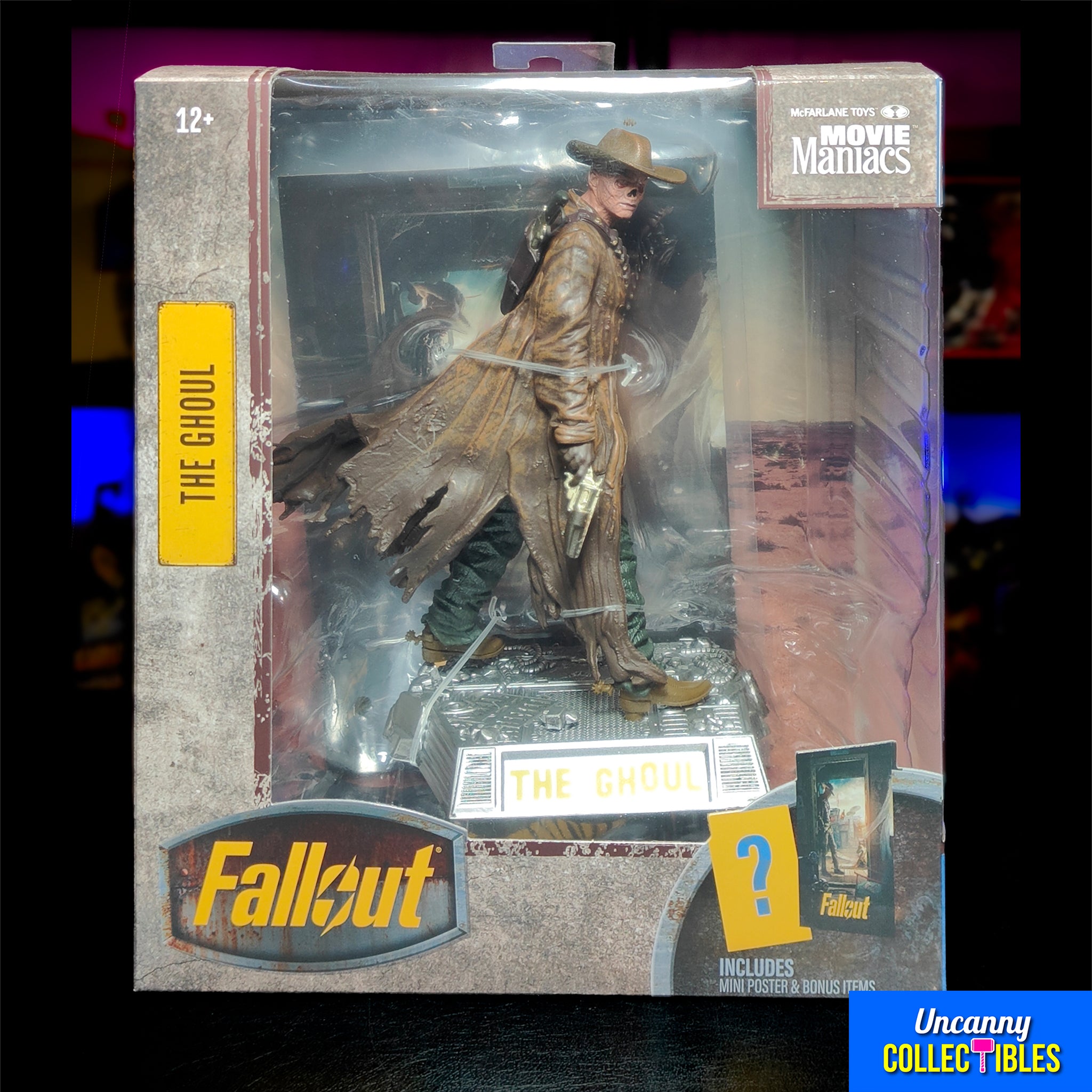 Fallout Season 2 The Ghoul Movie Maniacs McFarlane Toys Figure 2025 17cm – Fallout, McFarlane Toys, 17 cm, 2025, brand new collector item, Uncanny Collectibles Dublin Ireland
