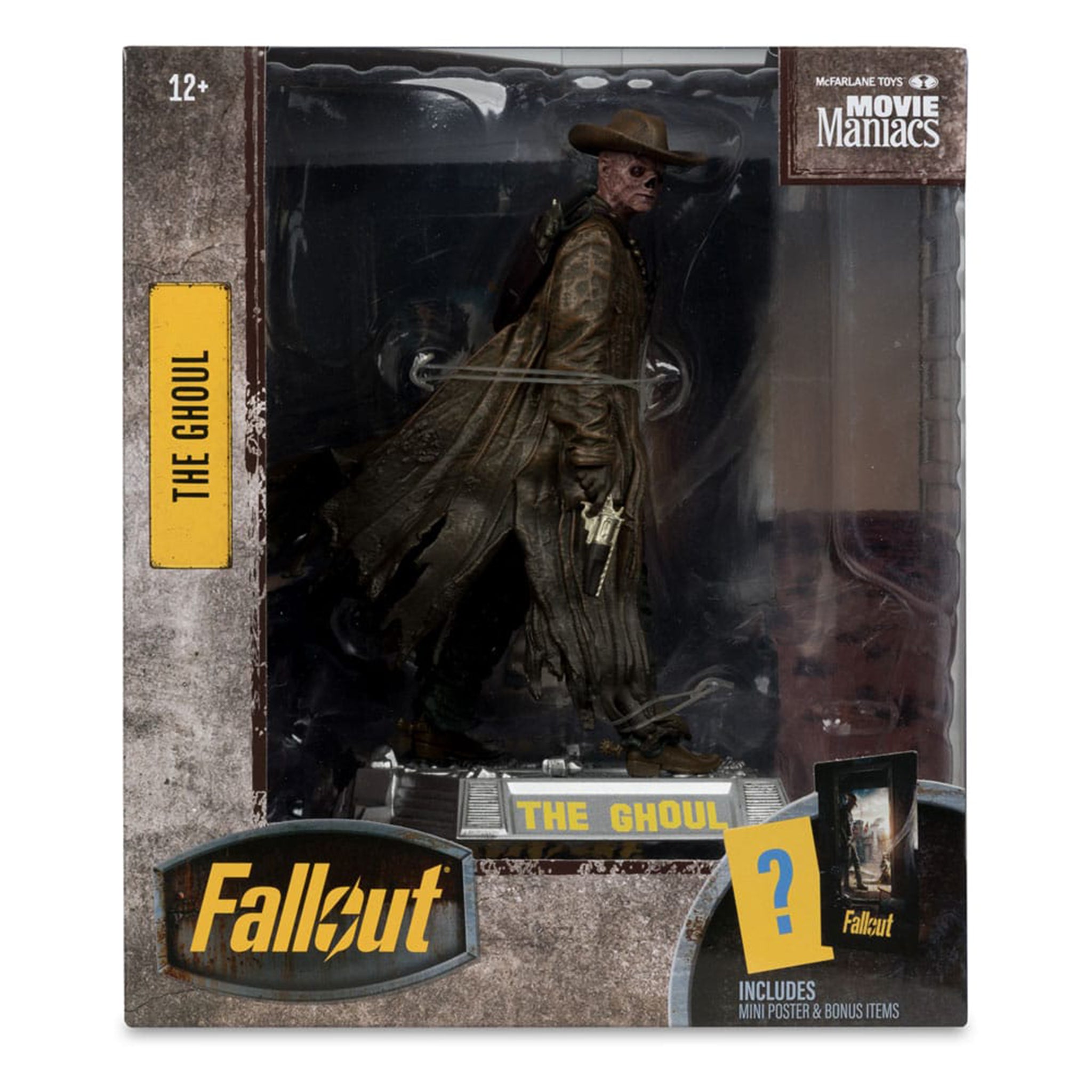 Fallout Season 2 The Ghoul Movie Maniacs McFarlane Toys Figure 2025 17cm – Fallout, McFarlane Toys, 17 cm, 2025, brand new collector item, Uncanny Collectibles Dublin Ireland