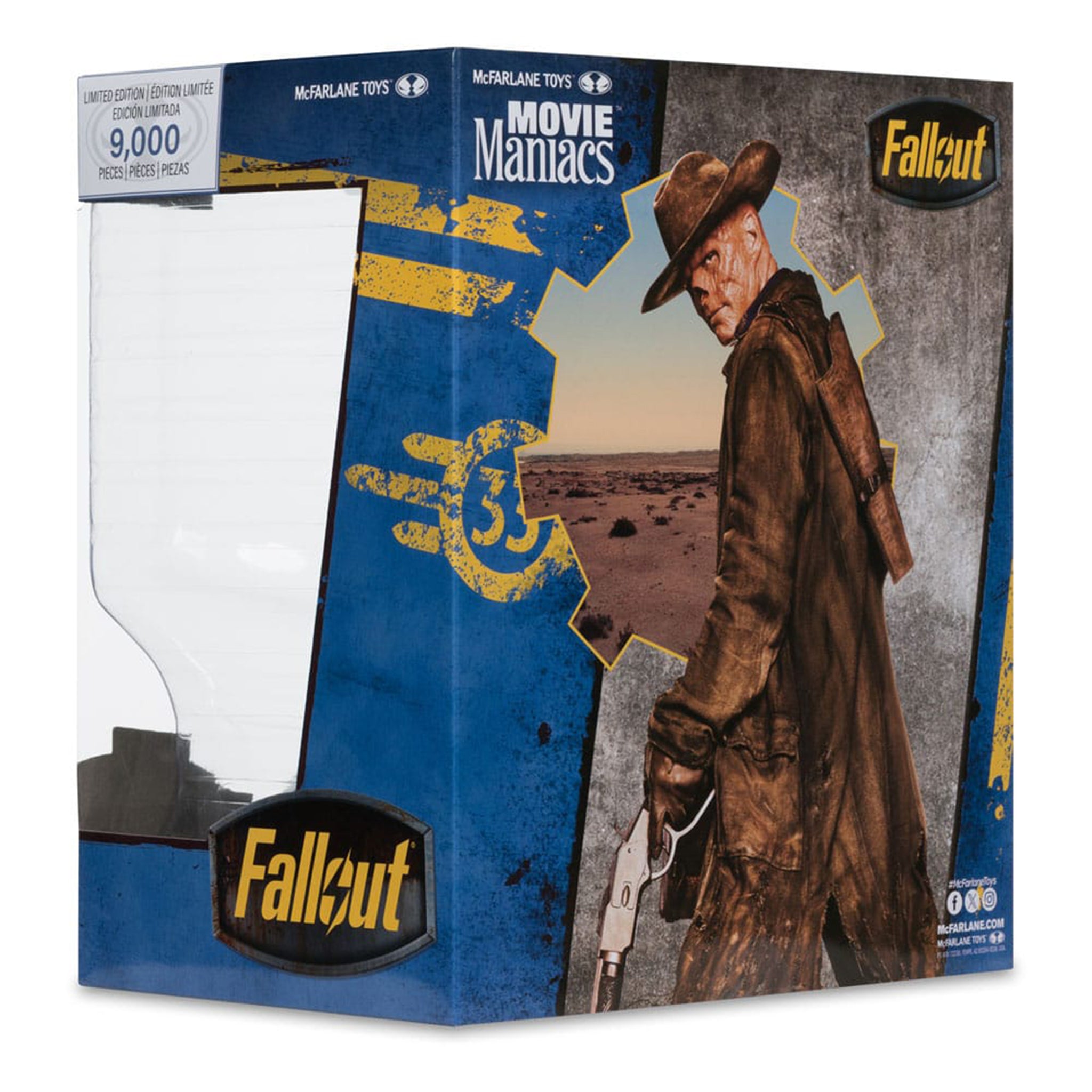 Fallout Season 2 The Ghoul Movie Maniacs McFarlane Toys Figure 2025 17cm – Fallout, McFarlane Toys, 17 cm, 2025, brand new collector item, Uncanny Collectibles Dublin Ireland