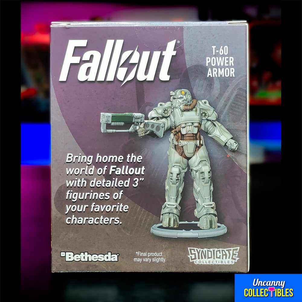 Buy Fallout T 60 Power Armor Syndicate Collectibles 7 Cm Mini Figure collectible online at Uncanny Collectibles