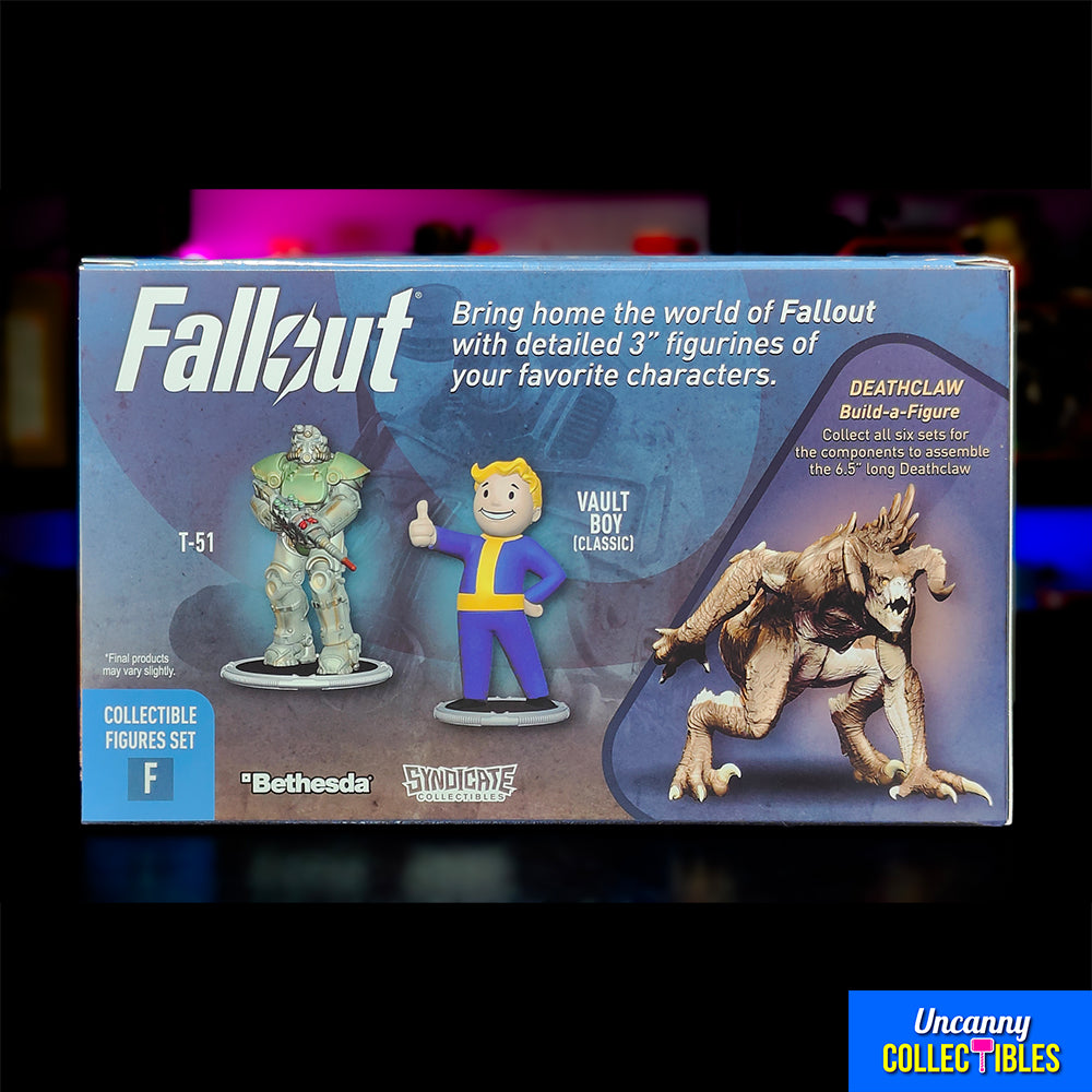 Buy Fallout T 61 Power Armor Amp Classic Vault Boy Syndicate Collectibles Mini Figure 2 Pack collectible online at Uncanny Collectibles