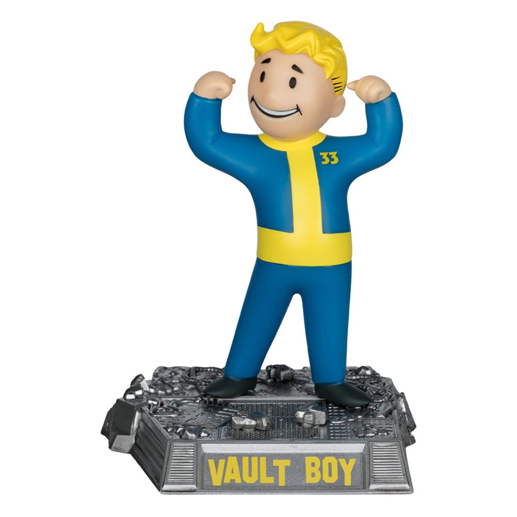 Fallout Vault Boy Version 1 Movie Maniacs McFarlane Toys Figure 2025 14cm – Fallout, McFarlane Toys, 14 cm, 2025, brand new collector item, Uncanny Collectibles Dublin Ireland