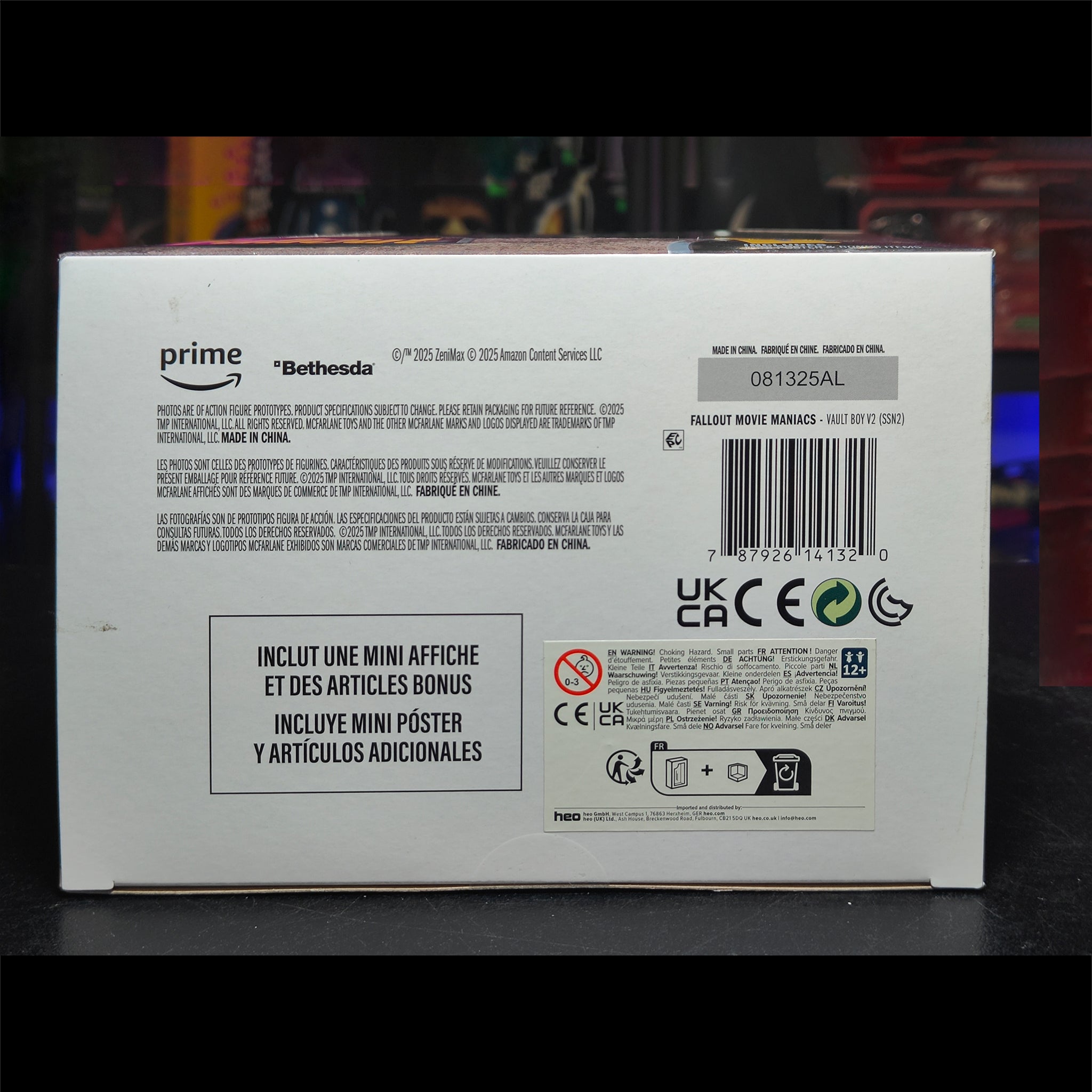 Fallout Vault Boy Version 2 Movie Maniacs McFarlane Toys Figure 2025 14cm