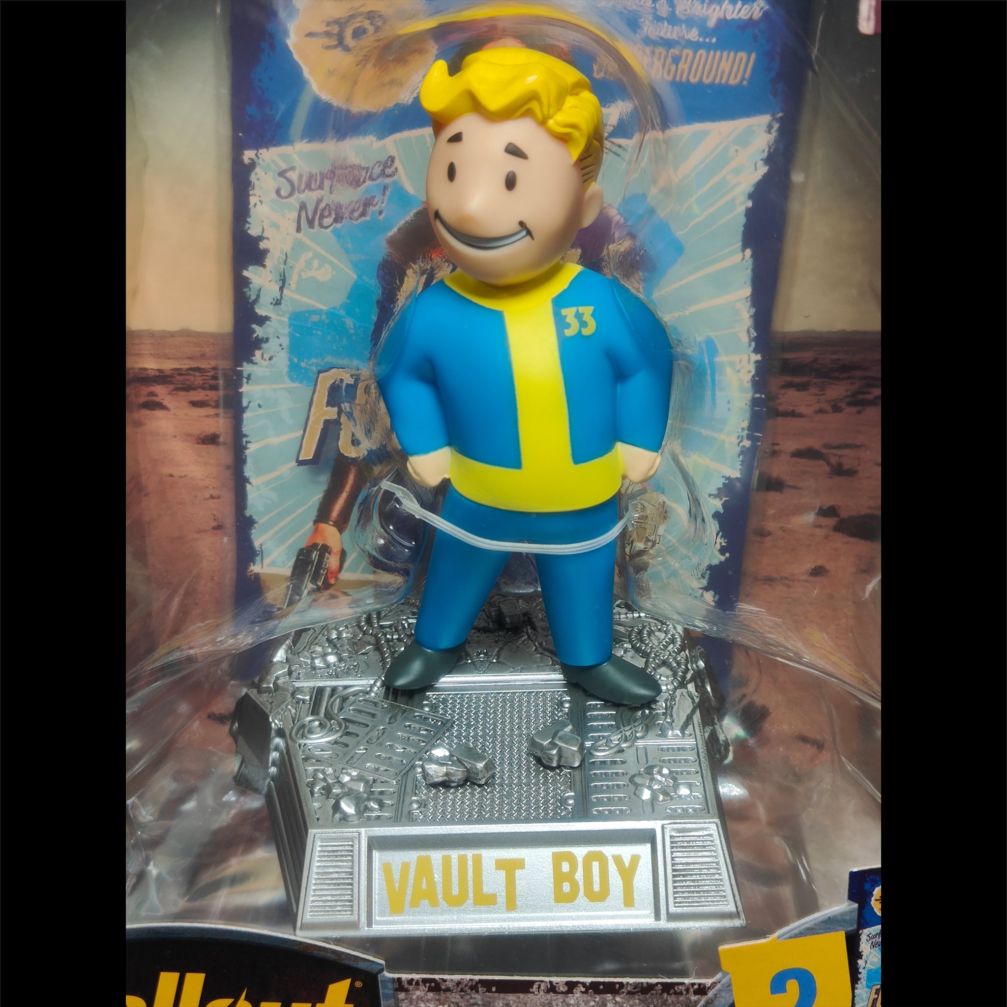 Fallout Vault Boy Version 2 Movie Maniacs McFarlane Toys Figure 2025 14cm – Fallout, McFarlane Toys, 14 cm, 2025, brand new collector item, Uncanny Collectibles Dublin Ireland