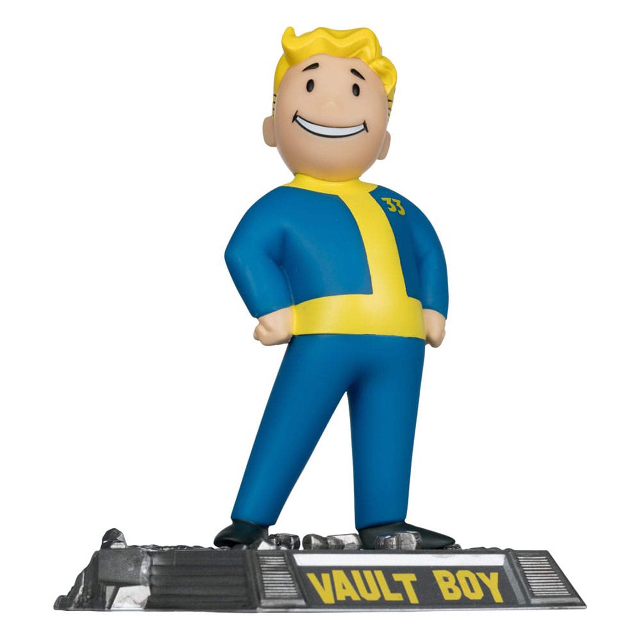Fallout Vault Boy Version 2 Movie Maniacs McFarlane Toys Figure 2025 14cm – Fallout, McFarlane Toys, 14 cm, 2025, brand new collector item, Uncanny Collectibles Dublin Ireland