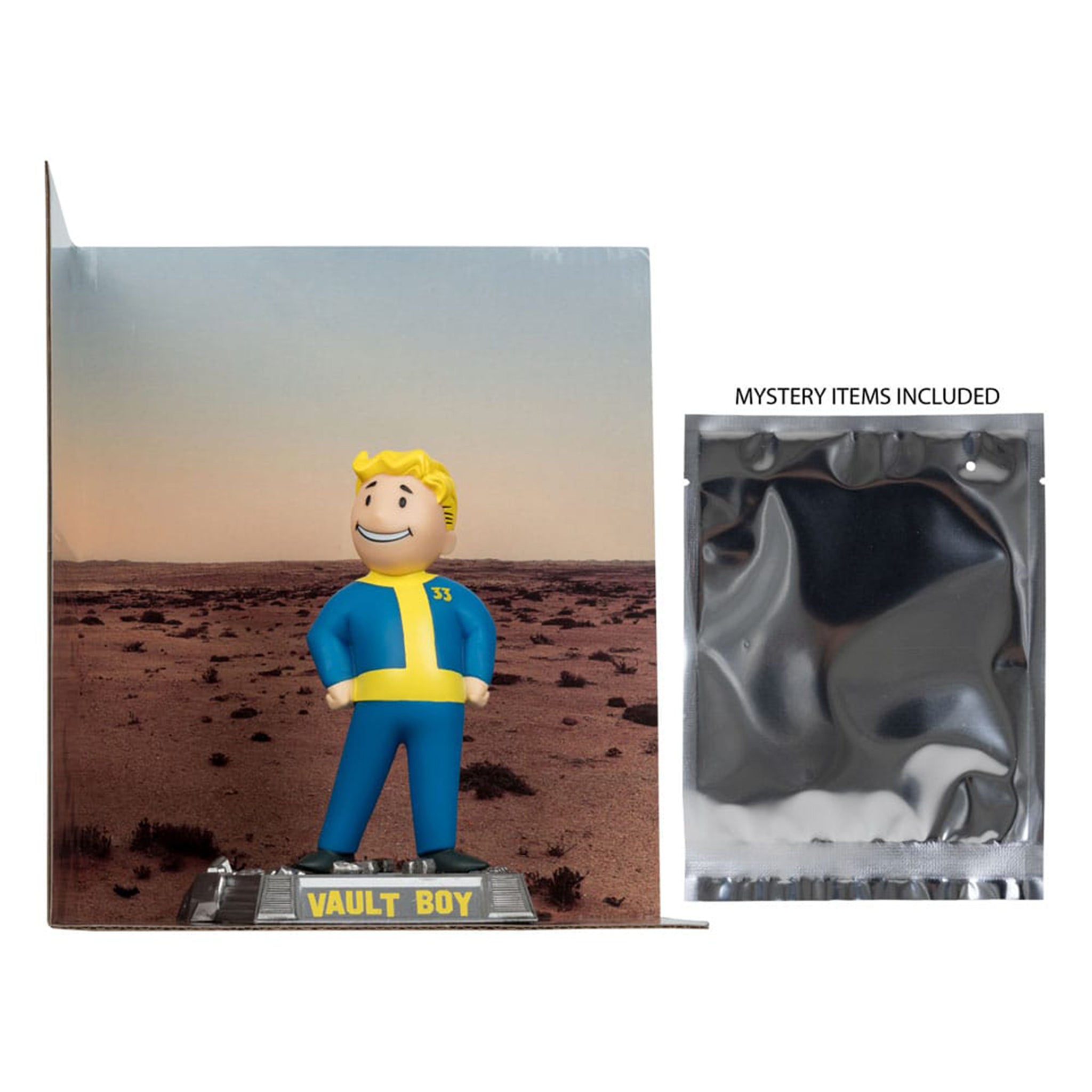 Fallout Vault Boy Version 2 Movie Maniacs McFarlane Toys Figure 2025 14cm – Fallout, McFarlane Toys, 14 cm, 2025, brand new collector item, Uncanny Collectibles Dublin Ireland