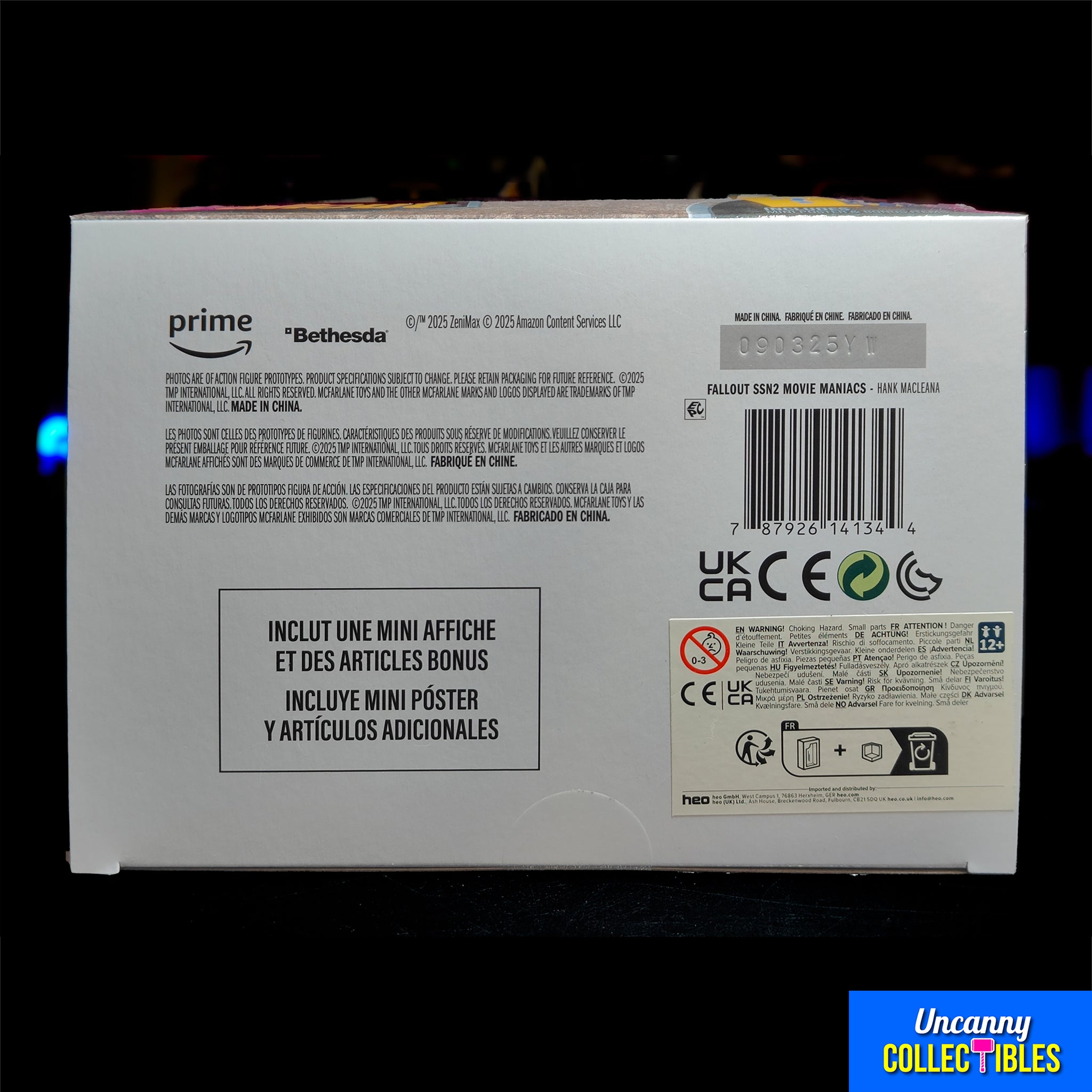 Fallout Vault Boy Version 3 Movie Maniacs McFarlane Toys Figure 2025 14cm