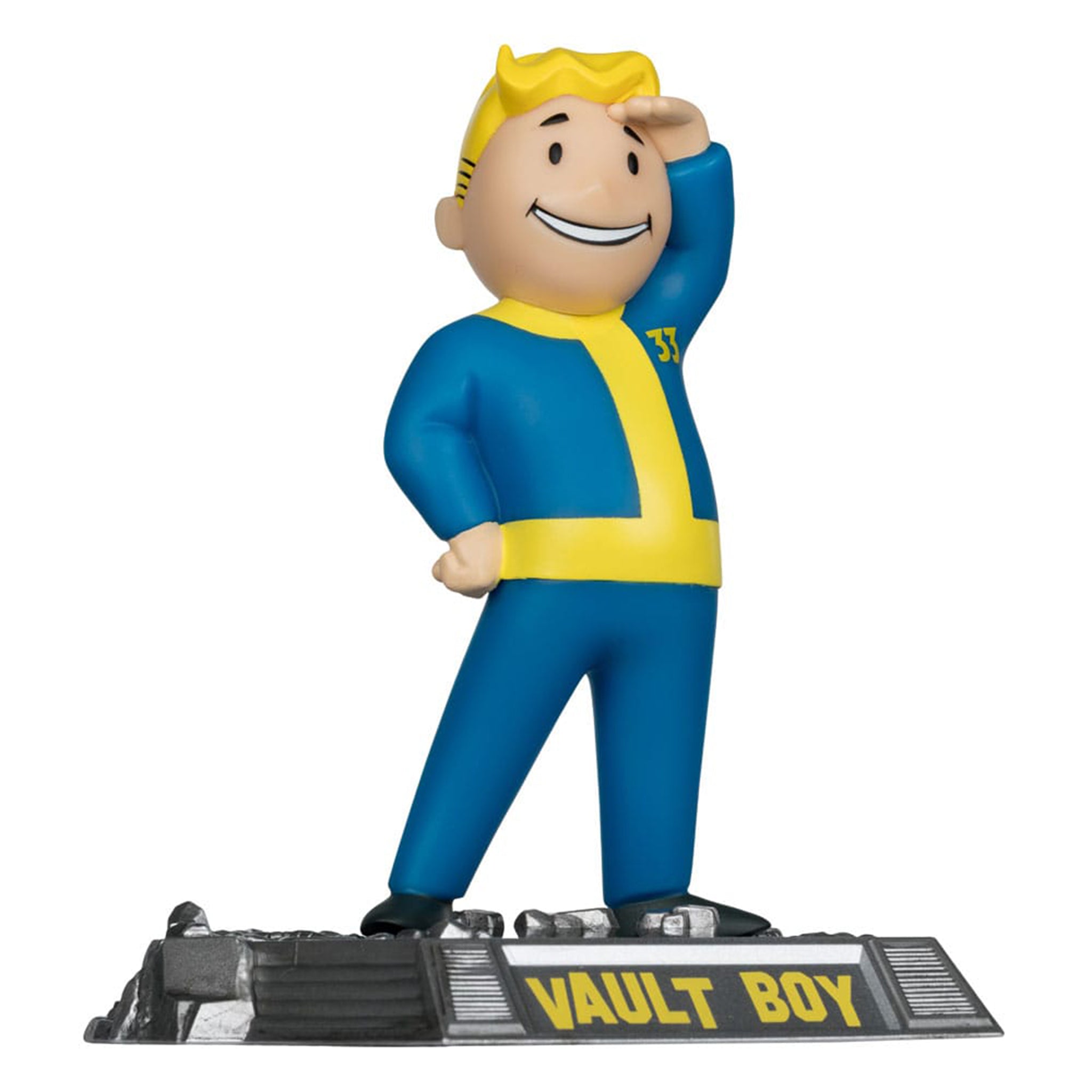 Fallout Vault Boy Version 3 Movie Maniacs McFarlane Toys Figure 2025 14cm – Fallout, McFarlane Toys, 14 cm, 2025, brand new collector item, Uncanny Collectibles Dublin Ireland