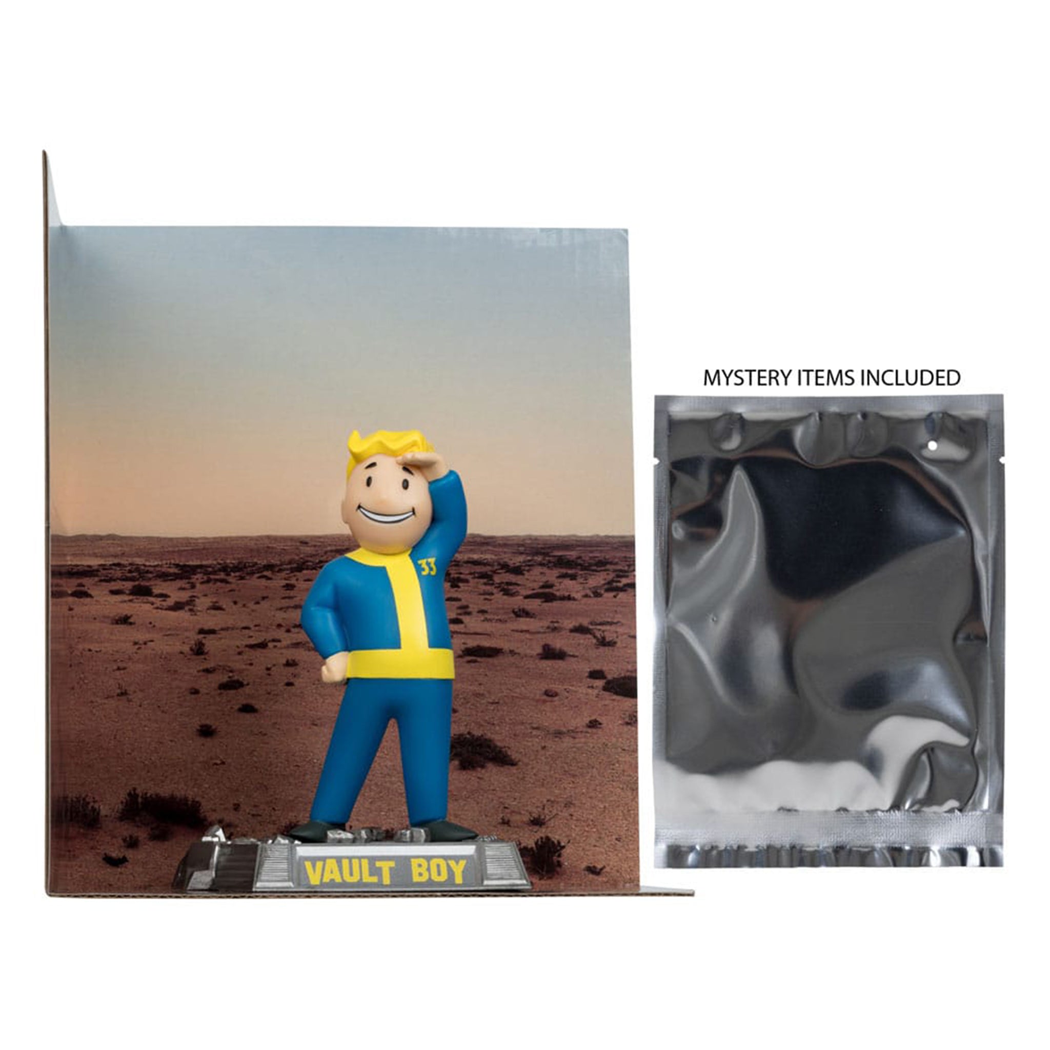 Fallout Vault Boy Version 3 Movie Maniacs McFarlane Toys Figure 2025 14cm – Fallout, McFarlane Toys, 14 cm, 2025, brand new collector item, Uncanny Collectibles Dublin Ireland