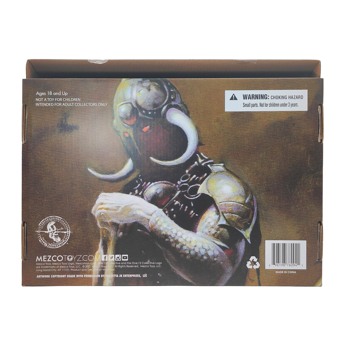 Frank Frazetta Death Dealer One:12 Collective Vault Collection Mezco Figure
