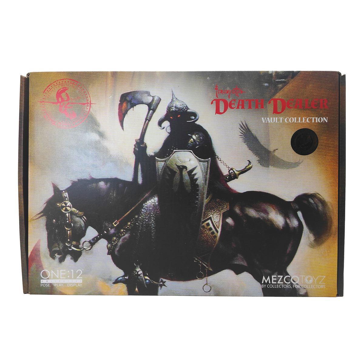 Frank Frazetta Death Dealer One:12 Collective Vault Collection Mezco Figure