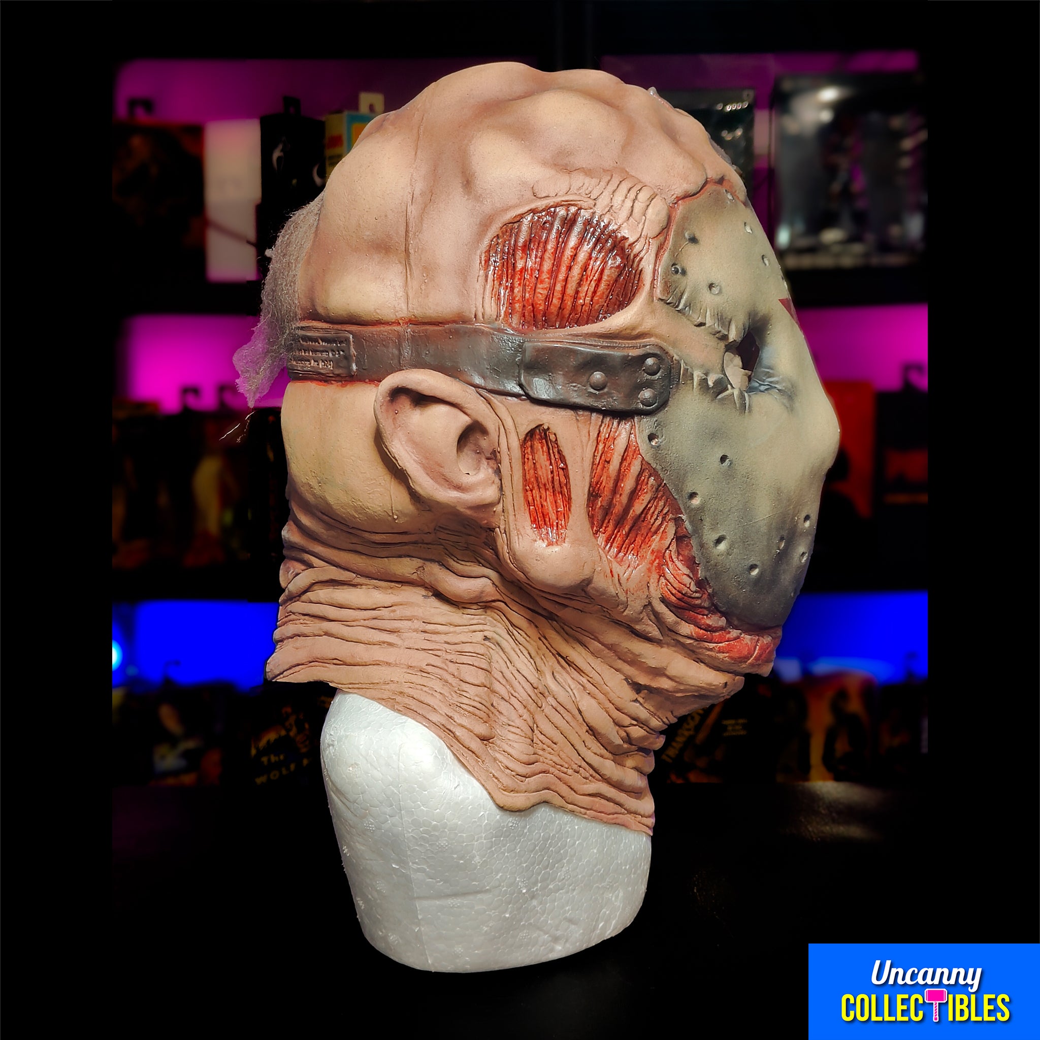 Friday The 13th Jason Goes To Hell Trick Or Treat Studios Full Head Latex Mask – Friday The 13th, Trick or Treat Studios, 35 cm, 2024, brand new collector item, Uncanny Collectibles Dublin Ireland