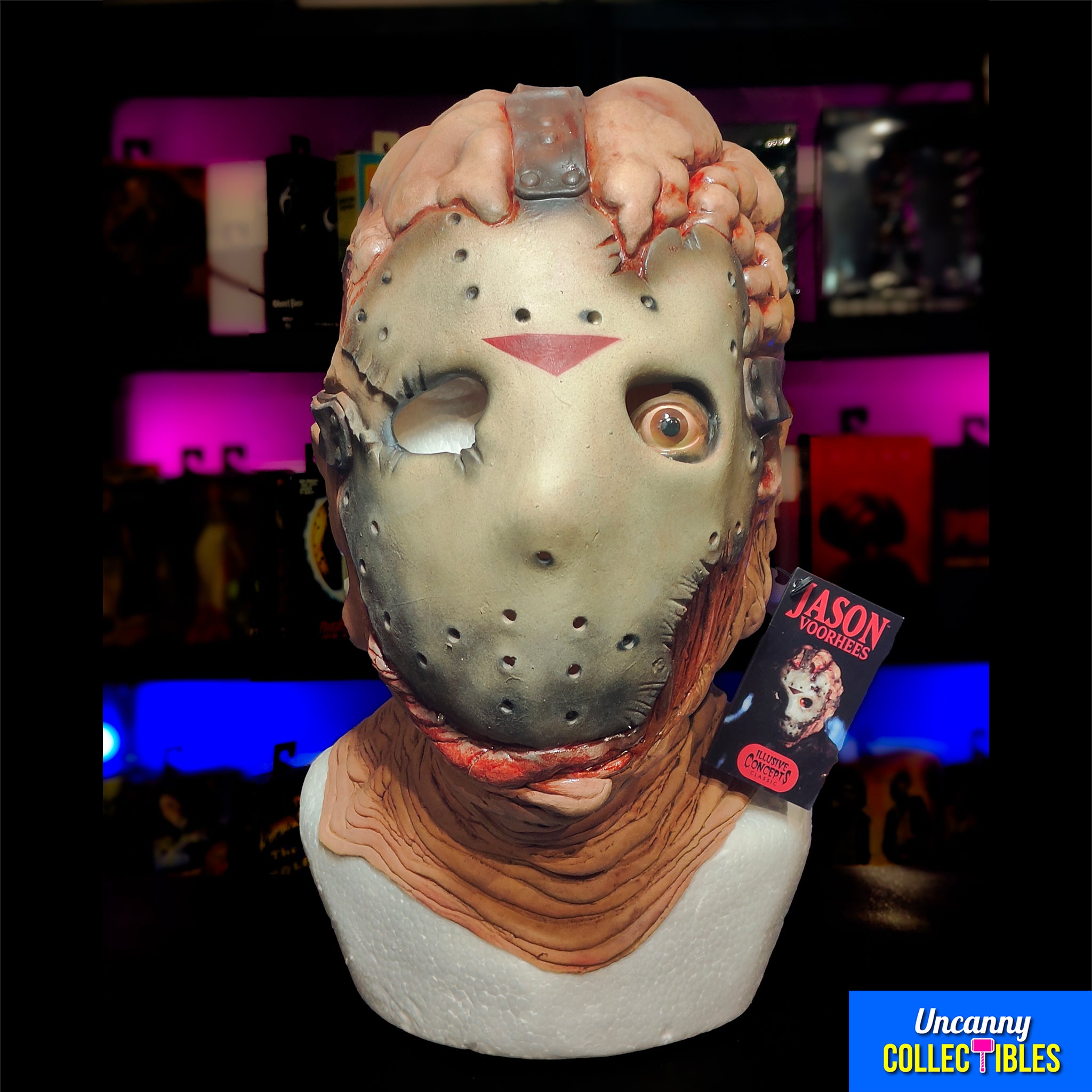 Friday The 13th Jason Goes To Hell Trick Or Treat Studios Full Head Latex Mask – Friday The 13th, Trick or Treat Studios, 35 cm, 2024, brand new collector item, Uncanny Collectibles Dublin Ireland
