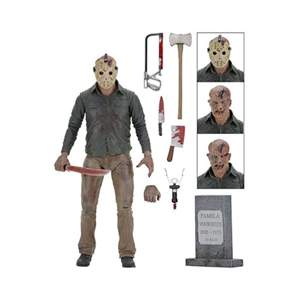 NECA Friday The 13th Part 4 Ultimate Jason Voorhees Action Figure 18cm – Friday The 13th, NECA, 18 cm, brand new collector item, Uncanny Collectibles Dublin Ireland