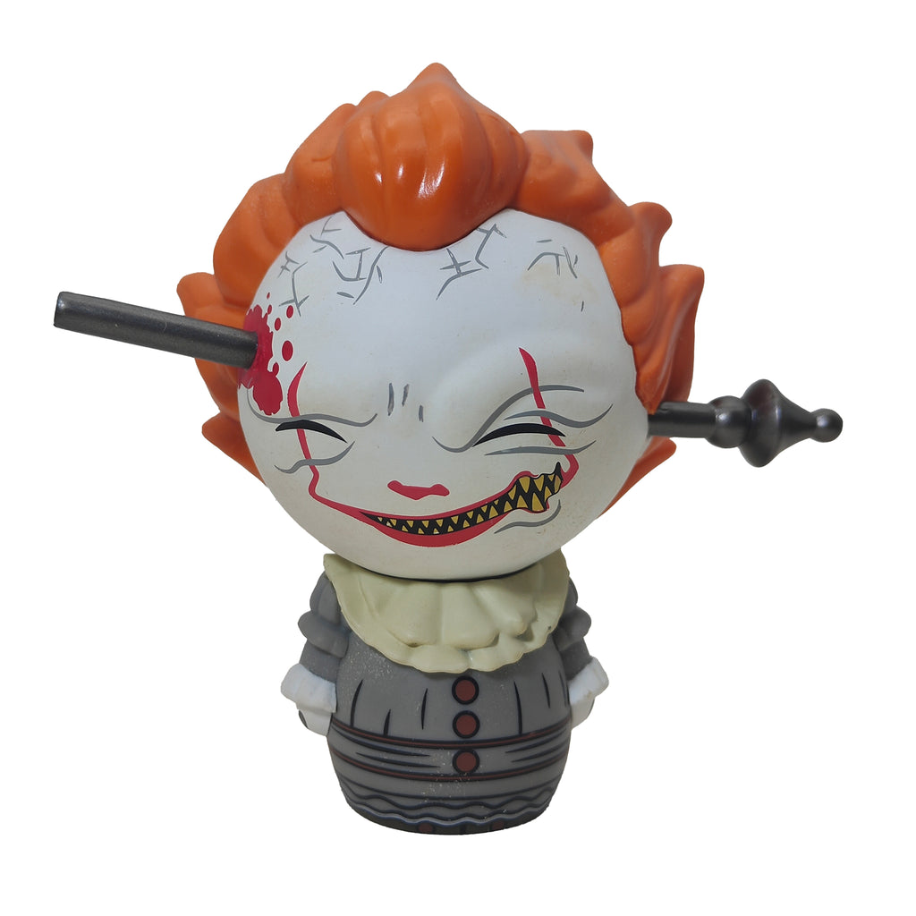 Funko Dorbz Pennywise With Wrought Iron #474 Vinyl Collectible 2018 7cm – IT, Funko, 7 cm, 2017, pre-owned collector piece, Uncanny Collectibles Dublin Ireland