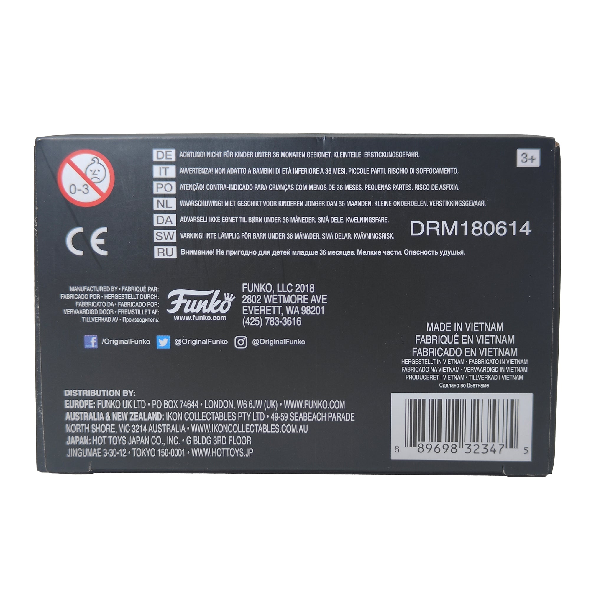 Funko Dorbz Pennywise With Wrought Iron #474 Vinyl Collectible 2018 7cm – IT, Funko, 7 cm, 2017, pre-owned collector piece, Uncanny Collectibles Dublin Ireland