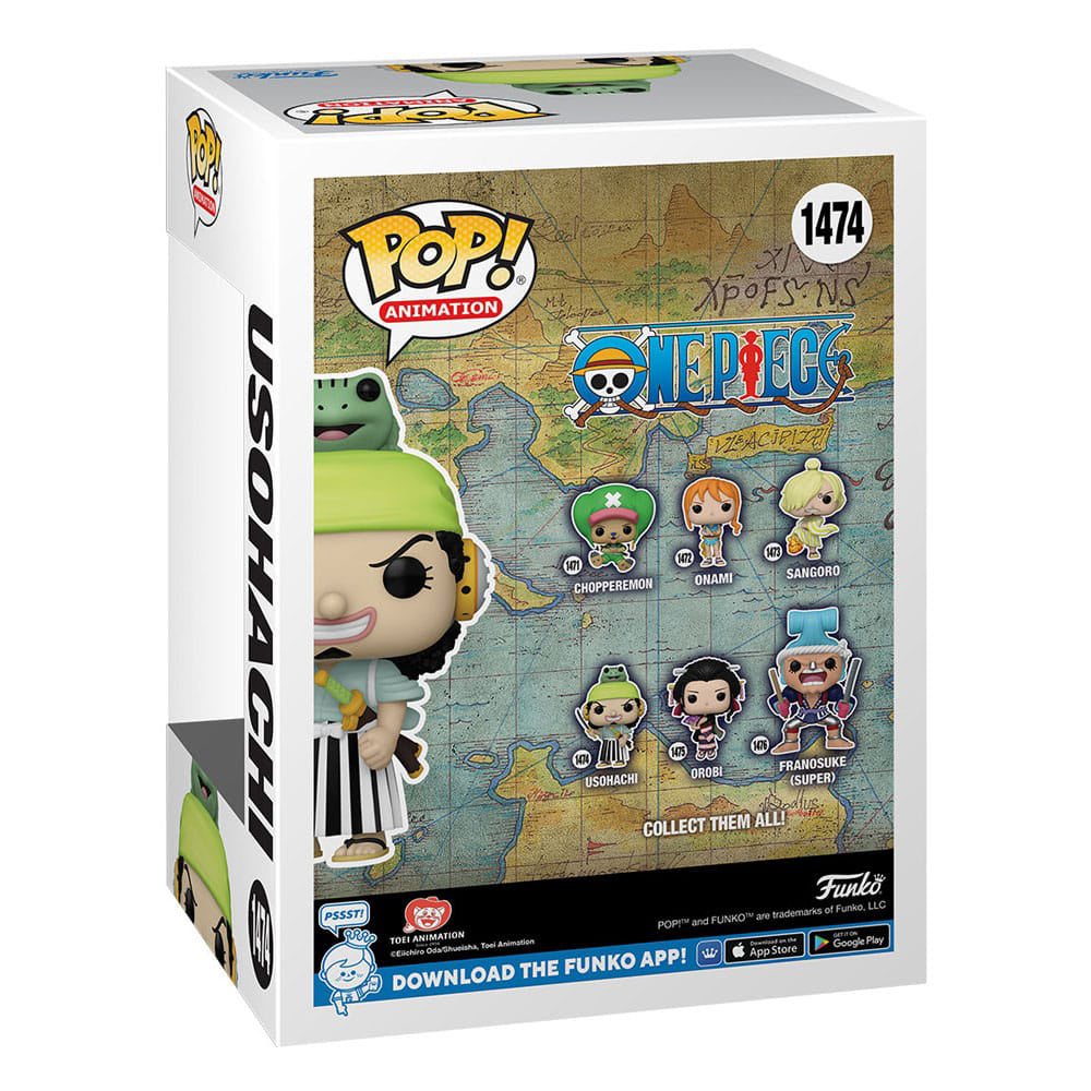 Funko POP Animation One Piece Usohachi Wano #1474 Vinyl Figure – Anime & Manga, Funko, 9.5 cm, 2013, pre-owned collector piece, Uncanny Collectibles Dublin Ireland