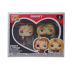Funko Pocket Pop Chucky and Tiffany Childs Play Bride of Chucky Vinyl Figures