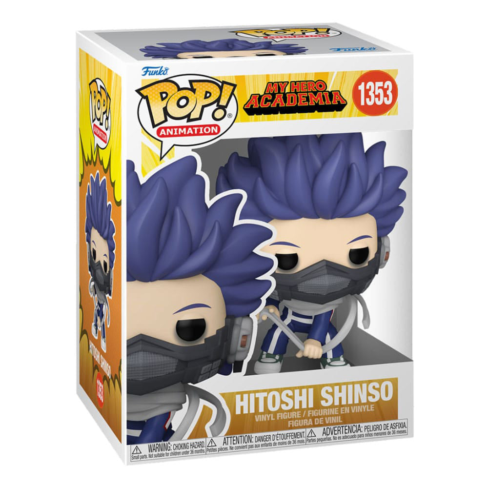 Funko POP Animation My Hero Academia Hitoshi #1353 Vinyl Figure – Anime & Manga, Funko, 9.5 cm, 2023, brand new collector item, Uncanny Collectibles Dublin Ireland