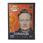 Funko Pop Conan O Brien 25th Anniversary 25 SDCC 2019 Vinyl Figure – TV Icons & Heroes, Funko, 9.5 cm, 2019, pre-owned collector piece, Uncanny Collectibles Dublin Ireland